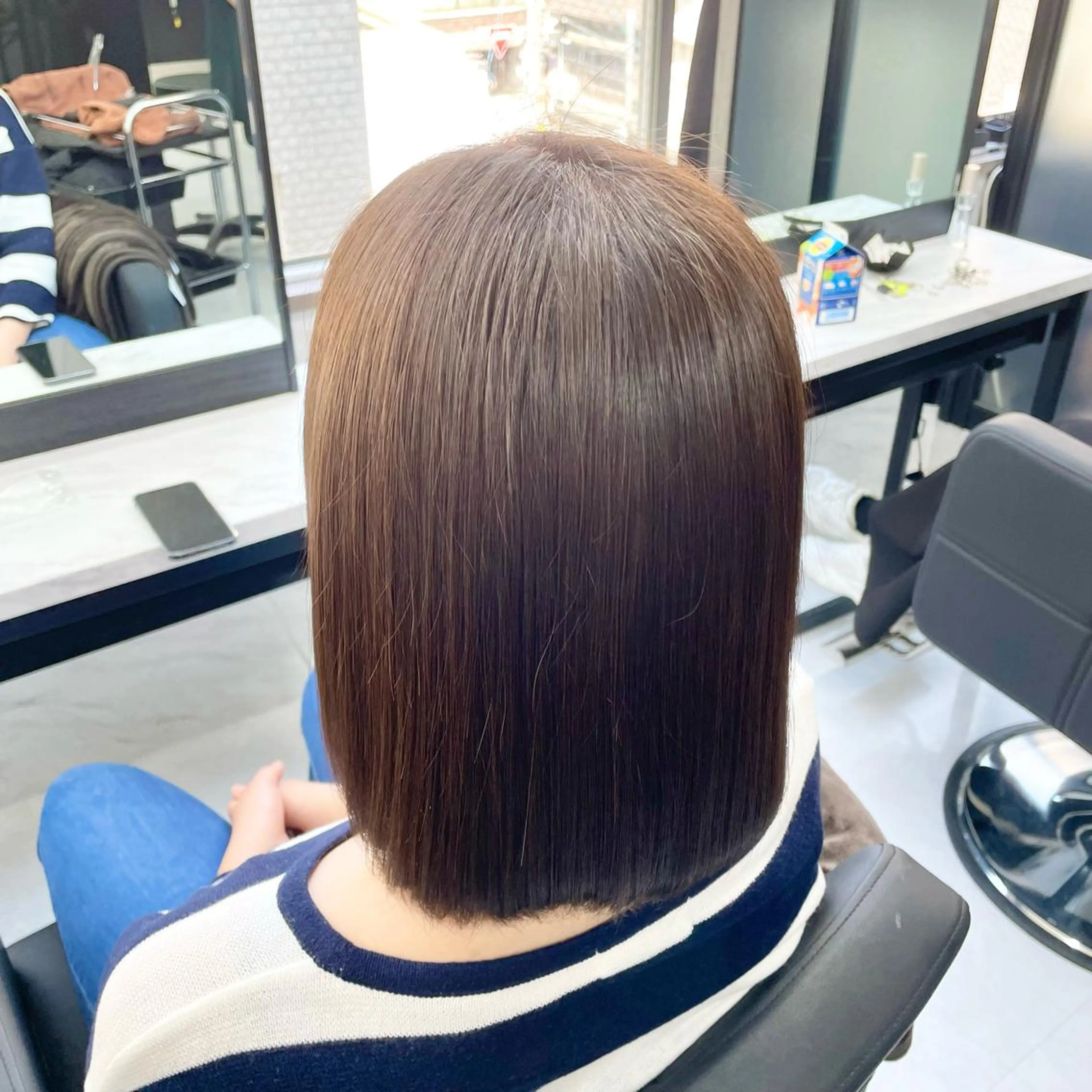 ミディアム カラー ヘアカラー トリートメント wehlen_ keisukeのヘアスタイル