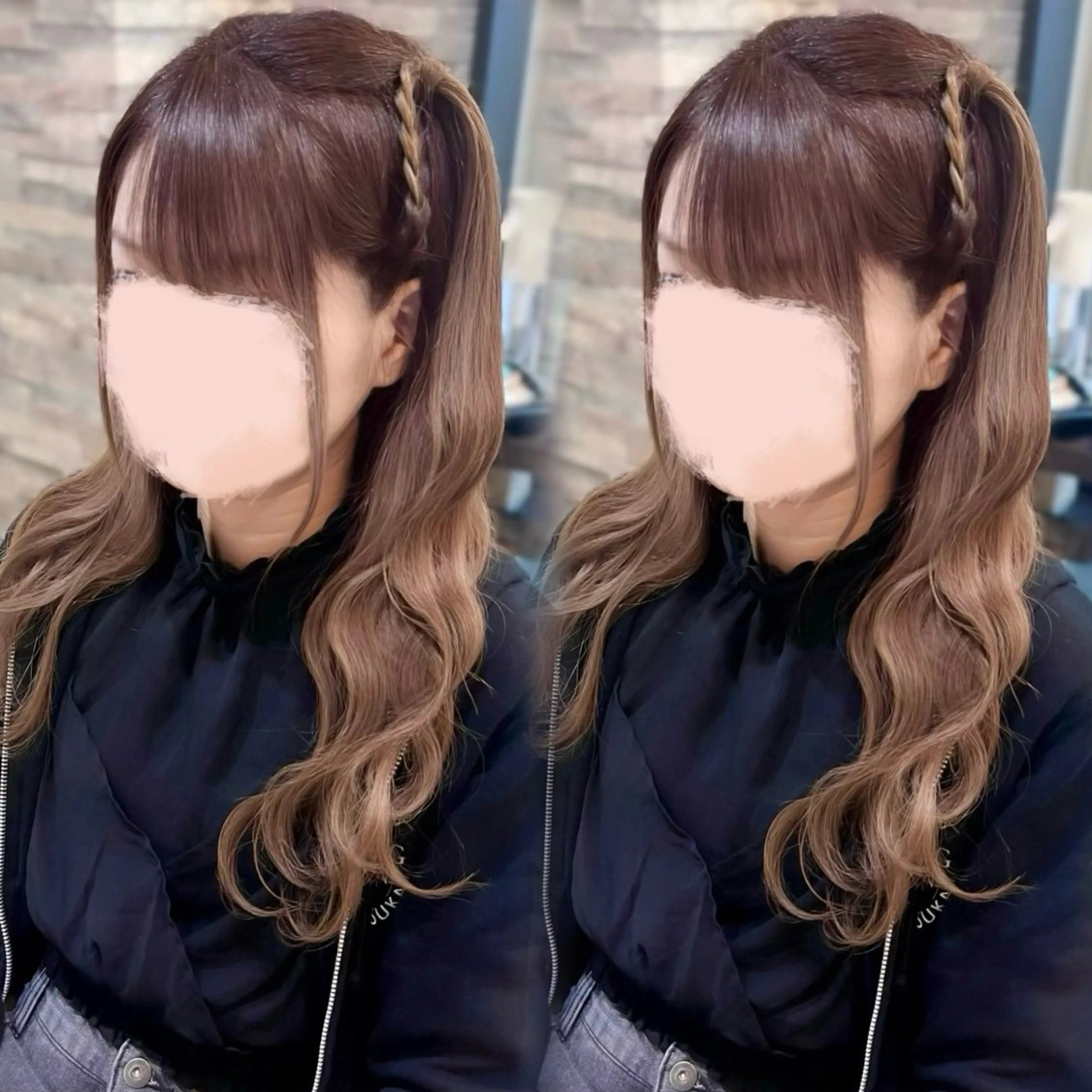 ロング ヘアアレンジ ⠀ みぃのヘアスタイル