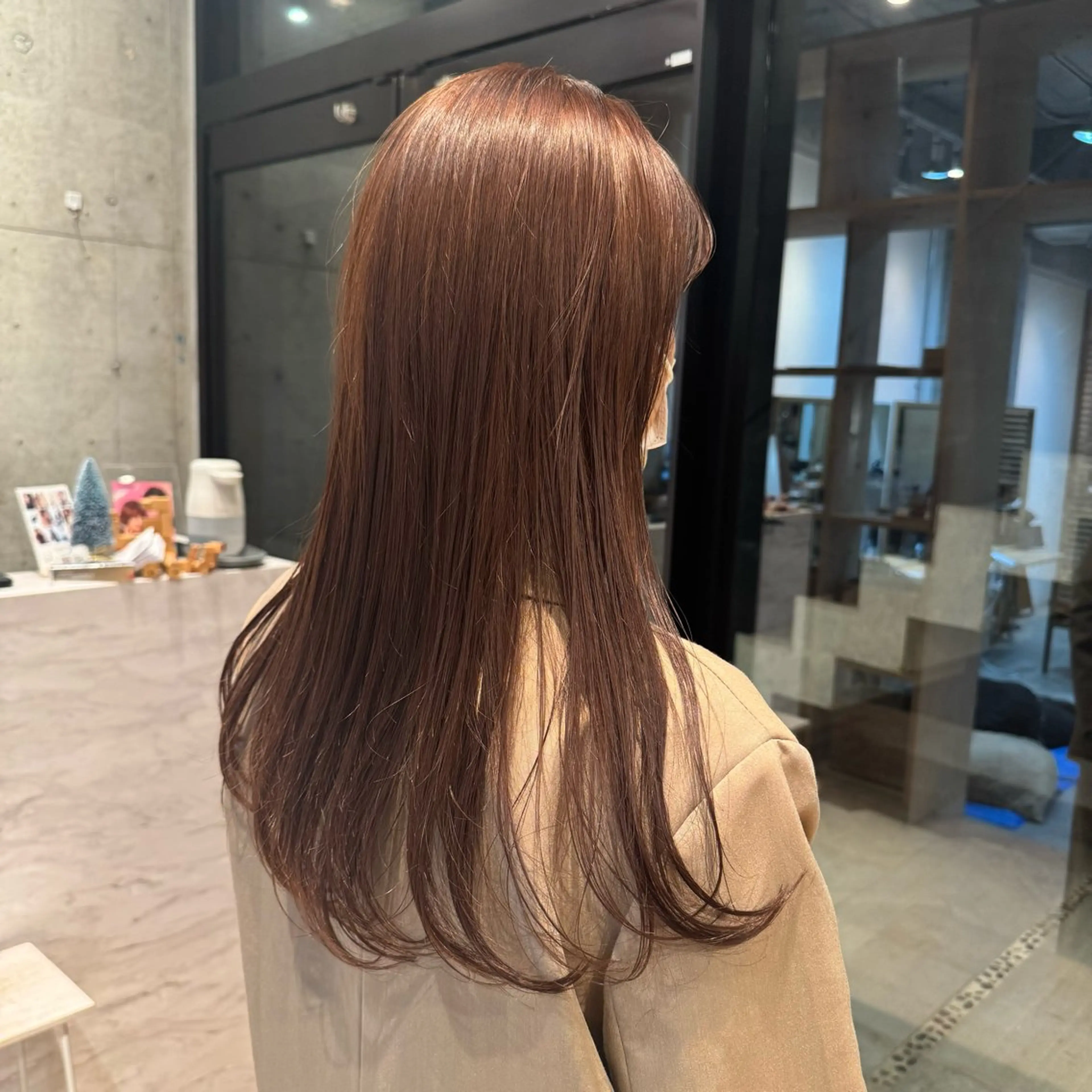 ロング カラー ブリーチ ダブルカラー ヘアカラー トリートメント 透明感カラー/レイ ヤー/Nana🌈のヘアスタイル