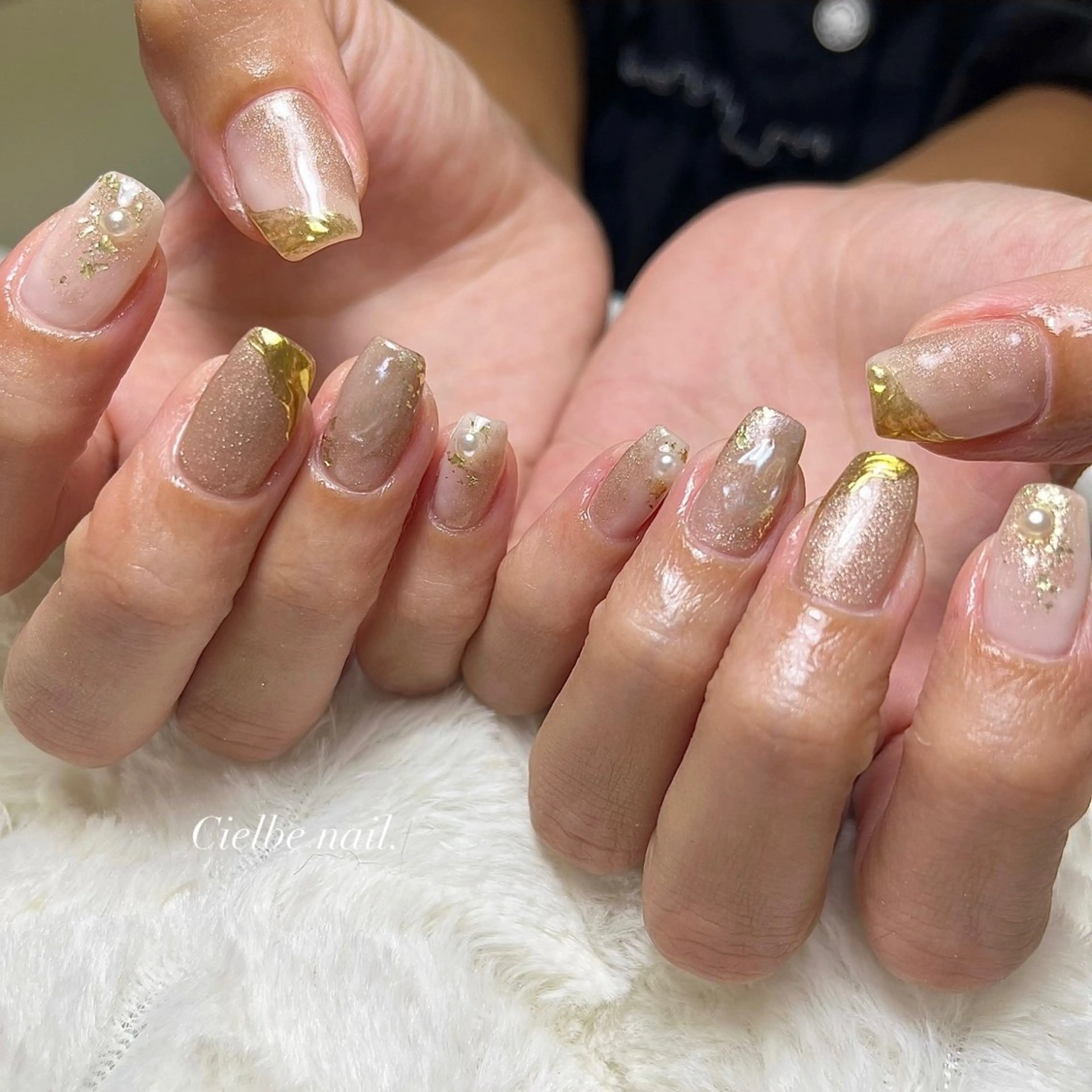ネイル アートネイル ハンドネイル cielbe nailのネイルデザイン