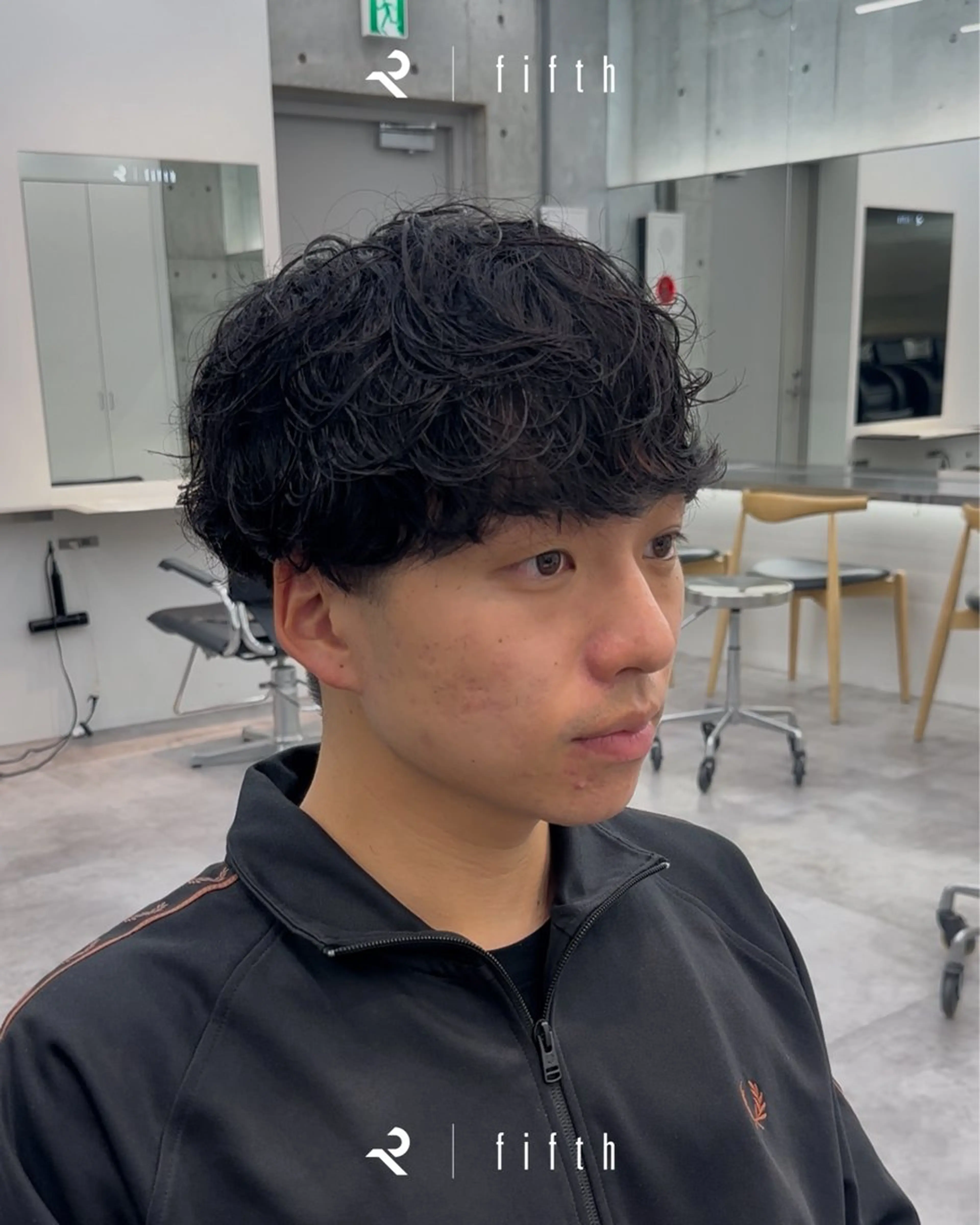 ショート カット パーマ 【retouch by fifth】レタッチバイフィフス所属・【fifth】 立花啓翔のヘアスタイル