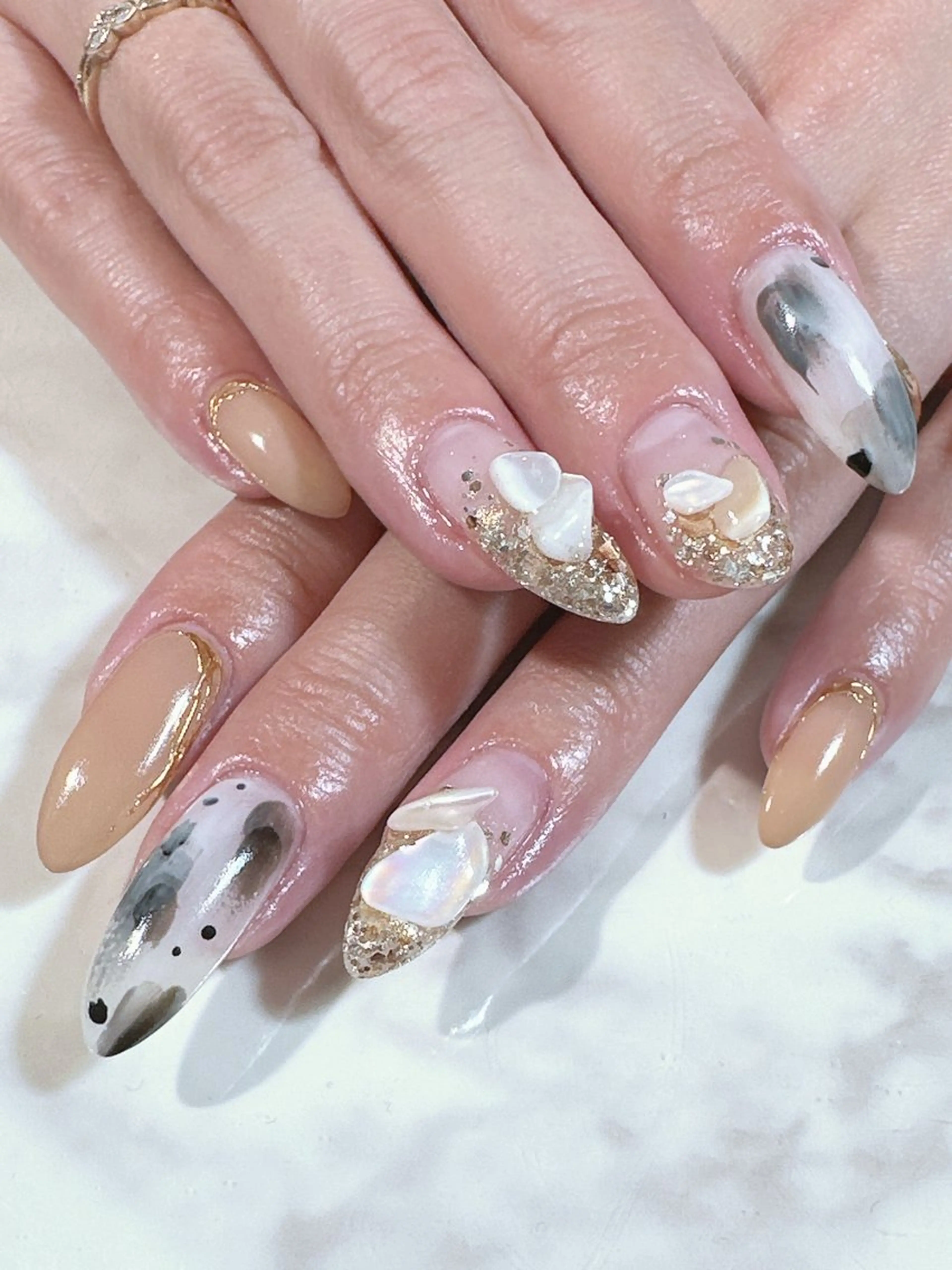 ネイル ハンドネイル 三浦 藍のネイルデザイン