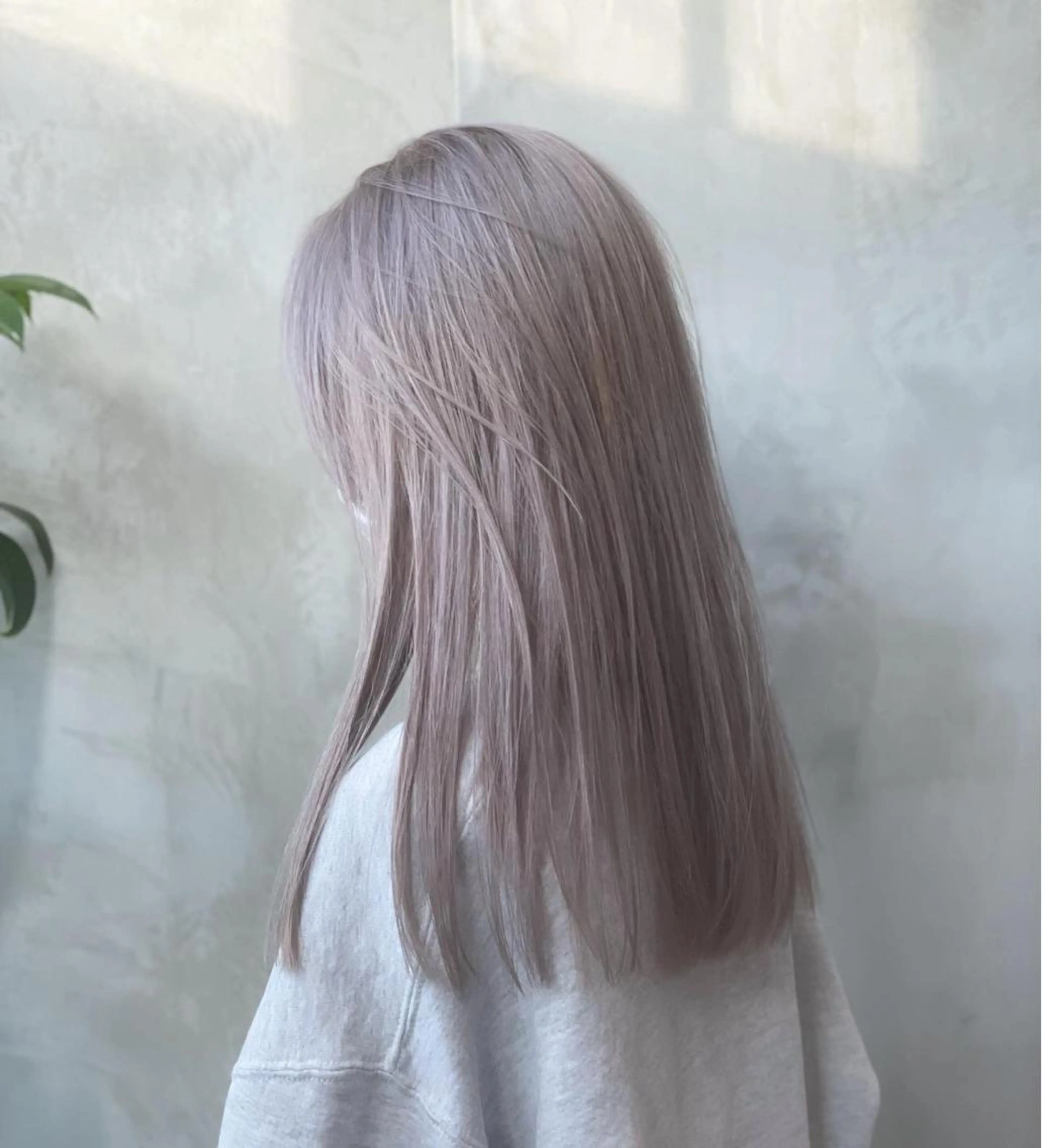 ミディアム カラー 韓国ヘア 店長NEGIのヘアスタイル