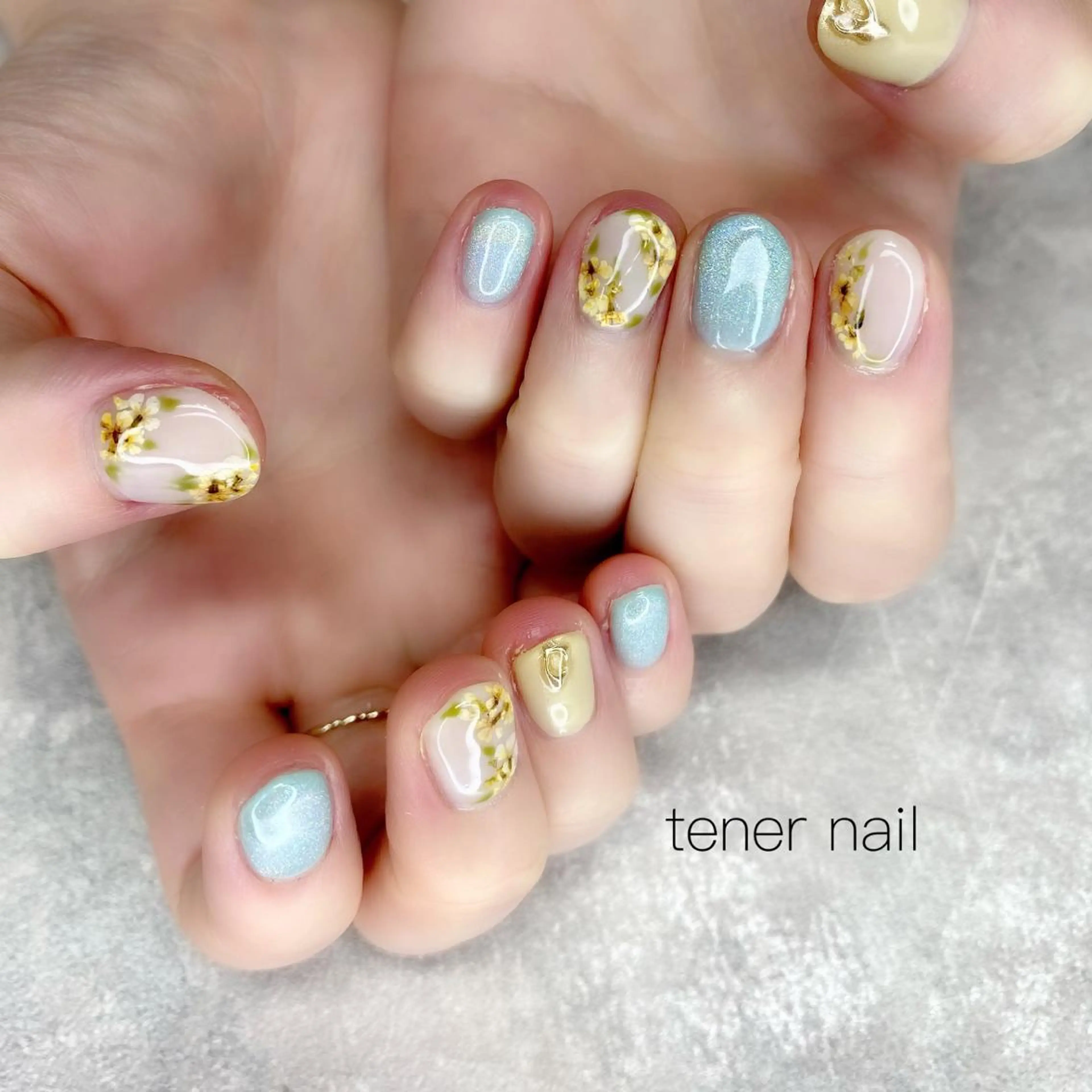 ネイル 春ネイル テネルネイル tener nailのネイルデザイン