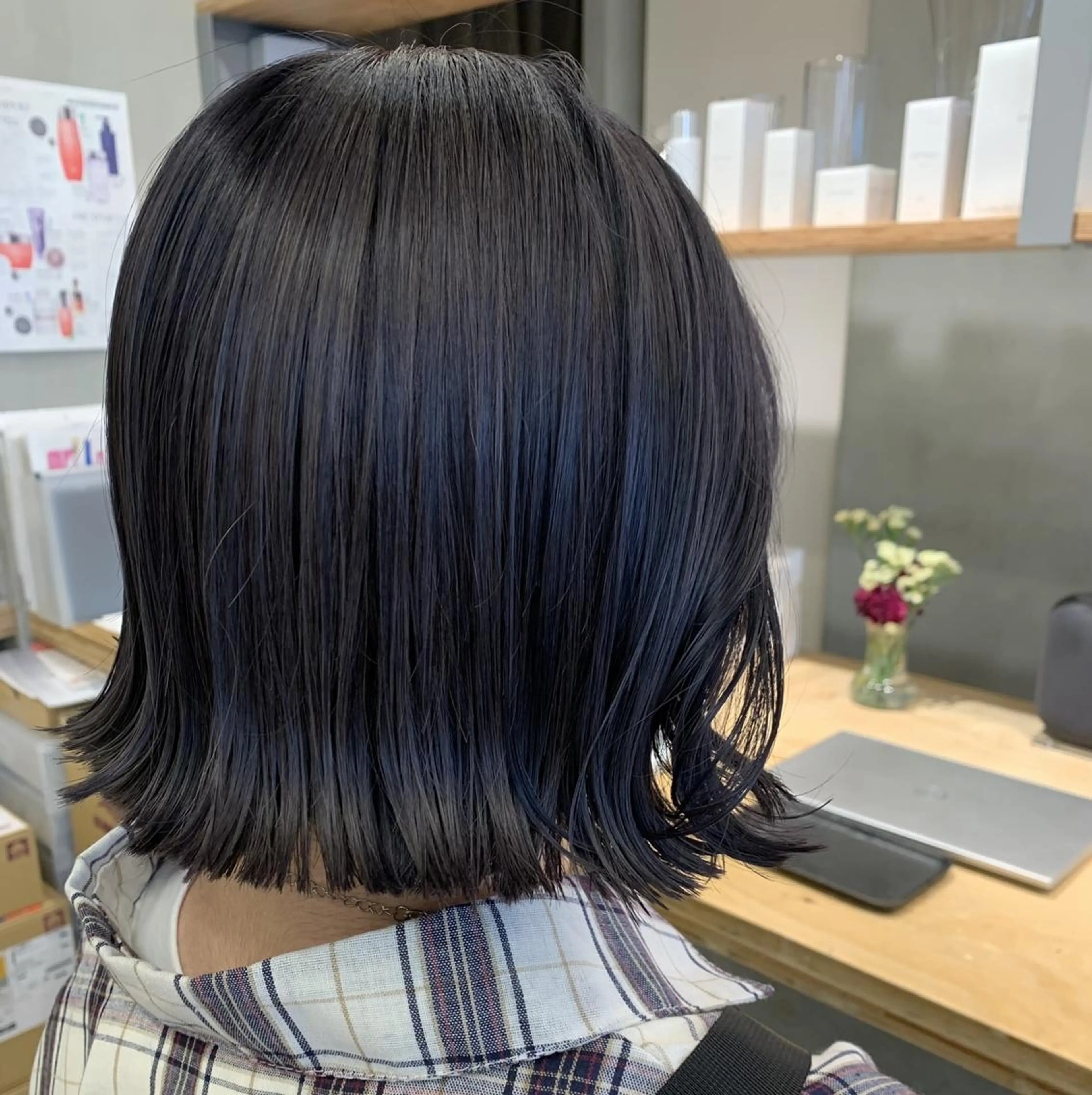 ショート カラー ボブ ☁️ささきゆや ☁️のヘアスタイル