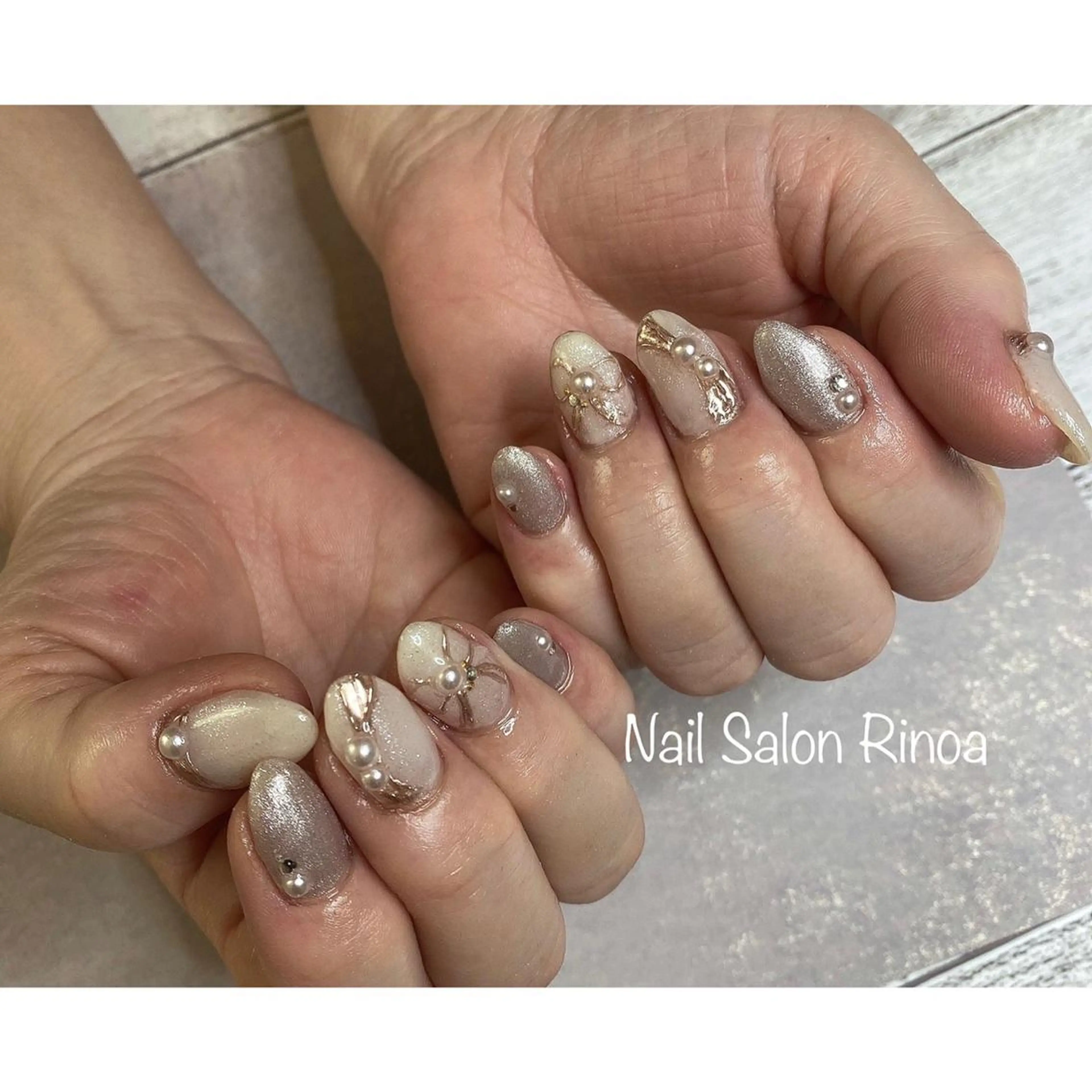 ネイル Nail Salon Rinoaのネイルデザイン