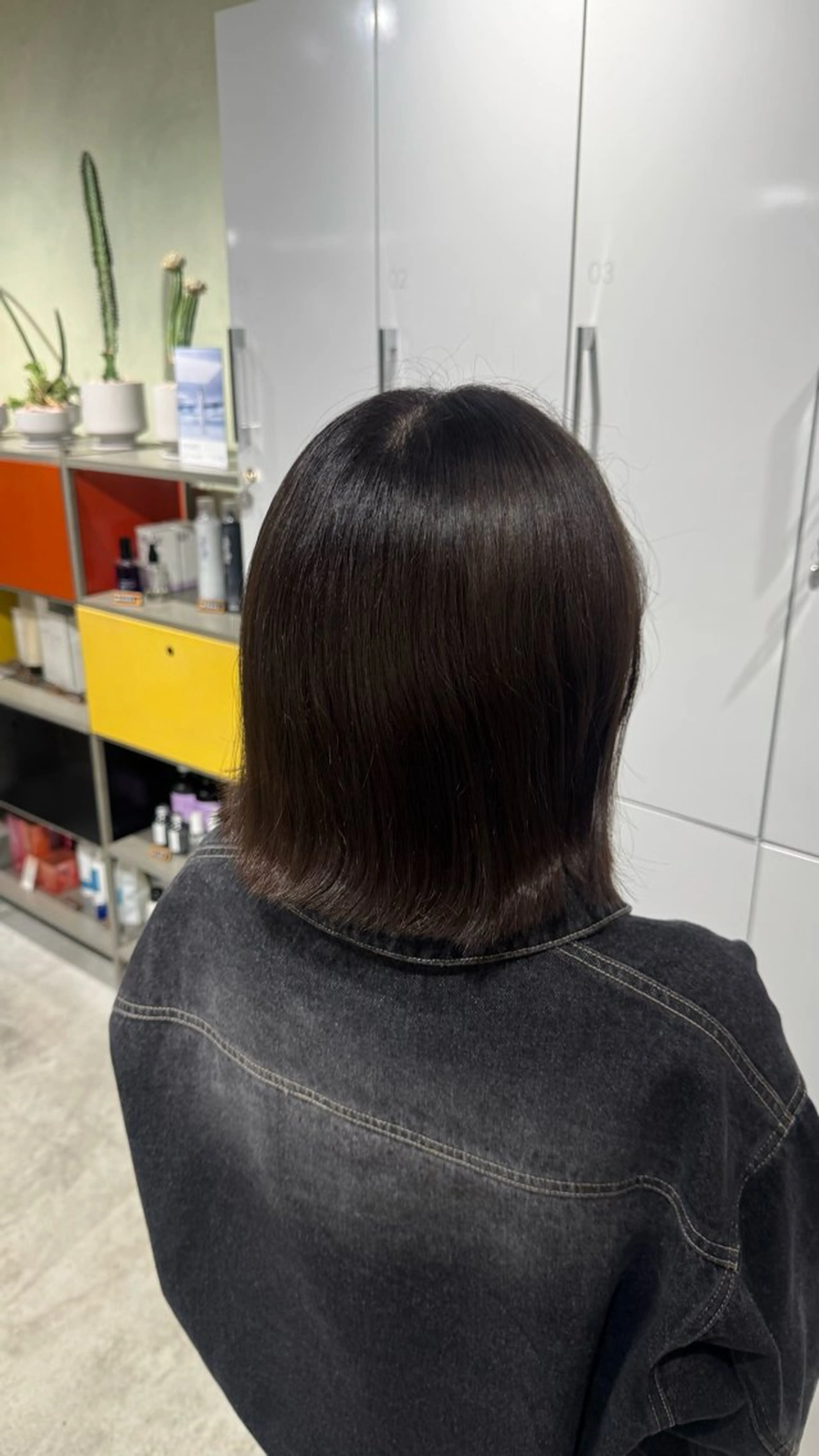 ミディアム ヘアカラー Yoshioka Sakiのヘアスタイル