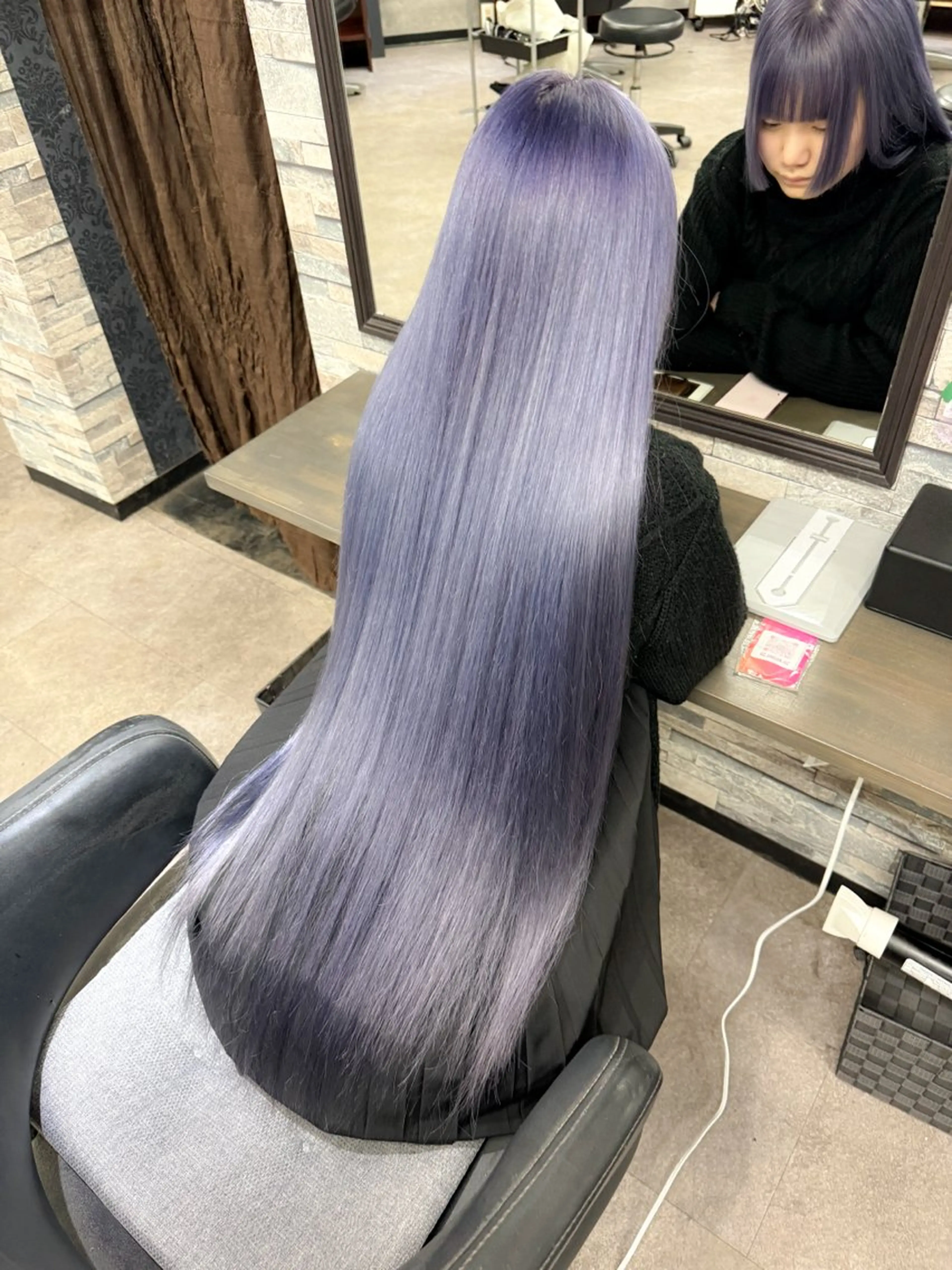 ロング カラー ハイトーンエクステ 🎩カズキ🎩のヘアスタイル