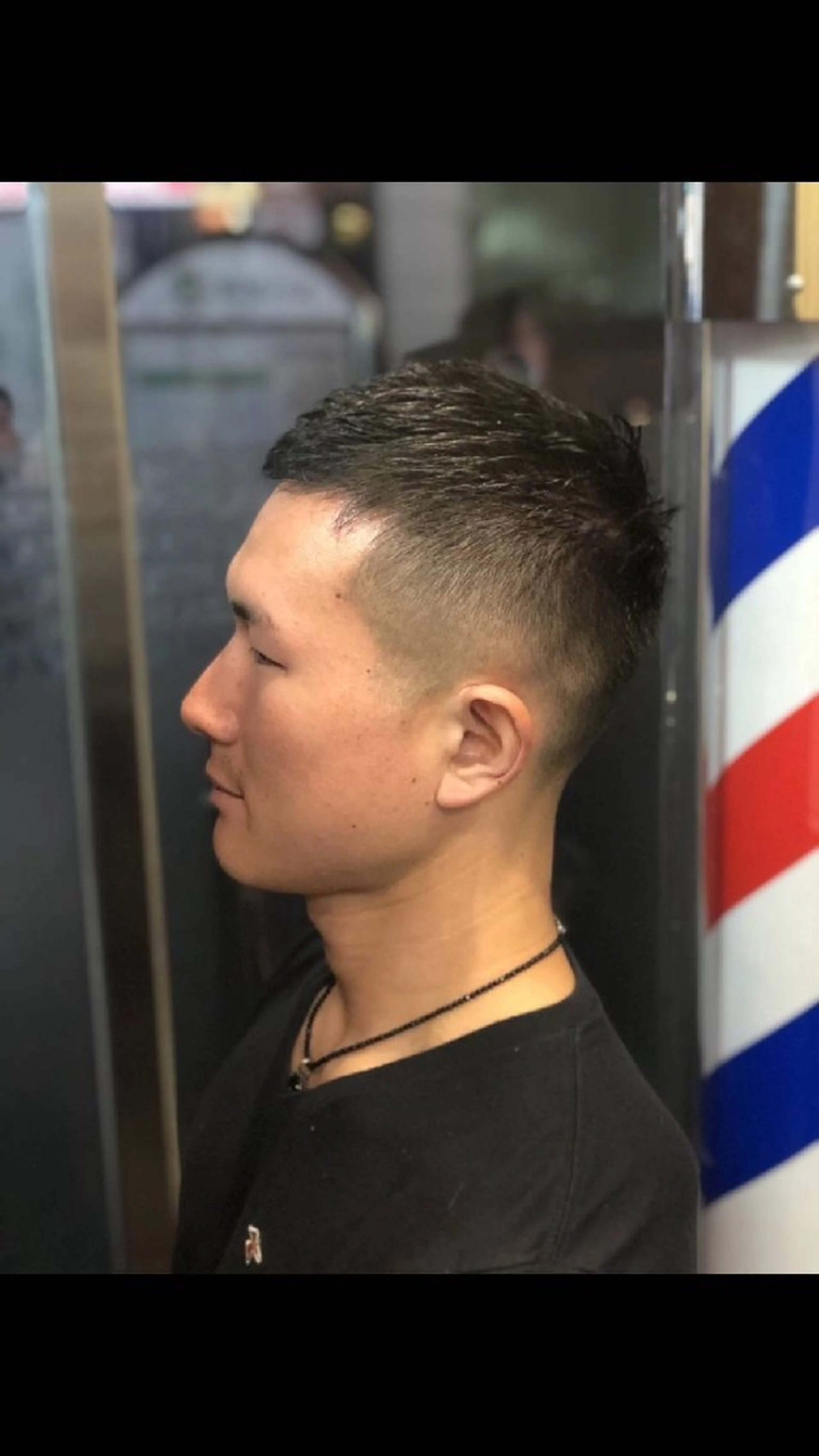 メンズ フェードカット 神原 朋瑛のヘアスタイル