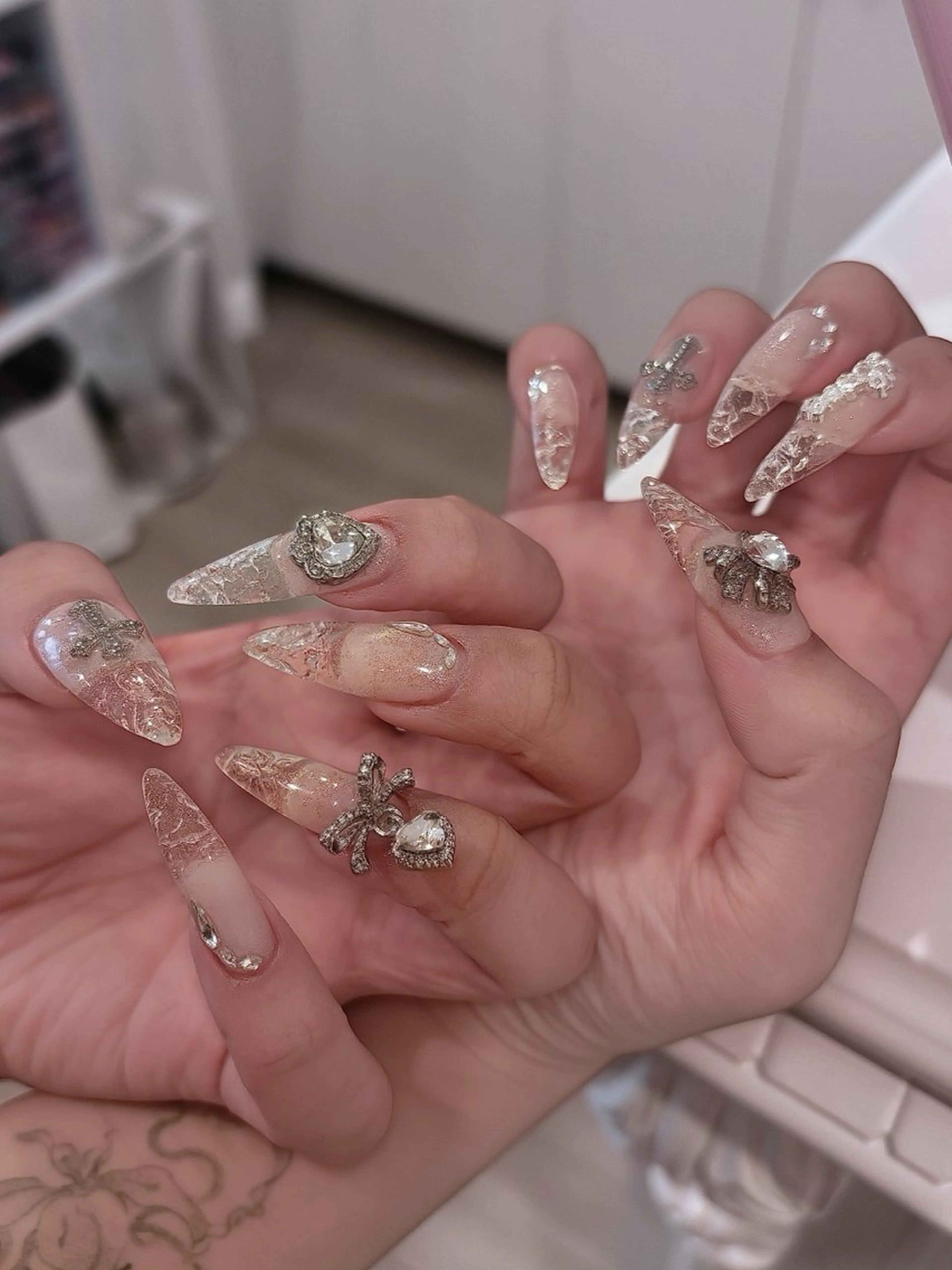 ネイル 名古屋ワンホンネイル 沙理亜のネイルデザイン