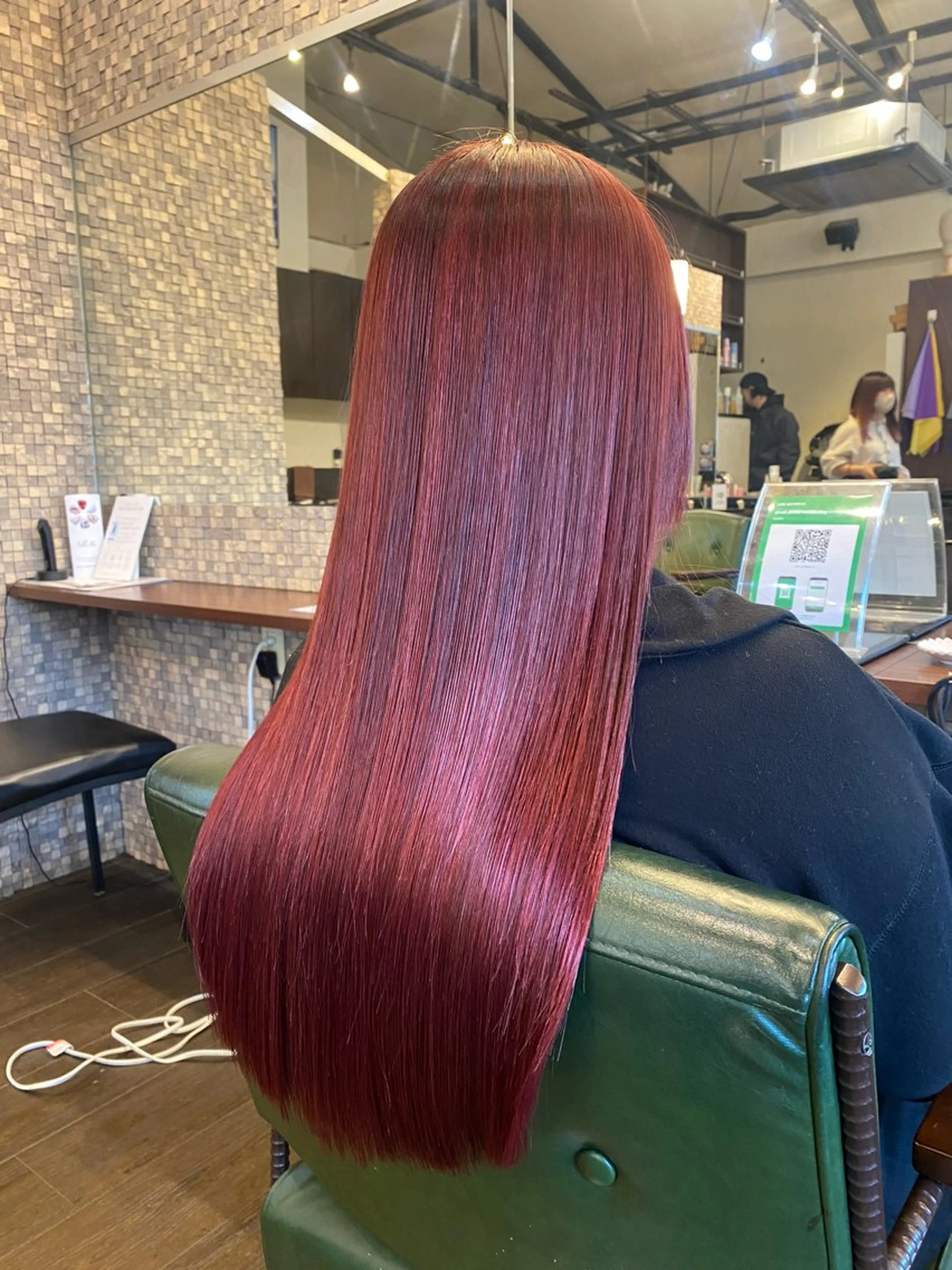 ロング カラー くせ毛 髪質改善 縮毛矯正 髪質改善/縮毛矯正 専門　代官山/恵比寿のヘアスタイル