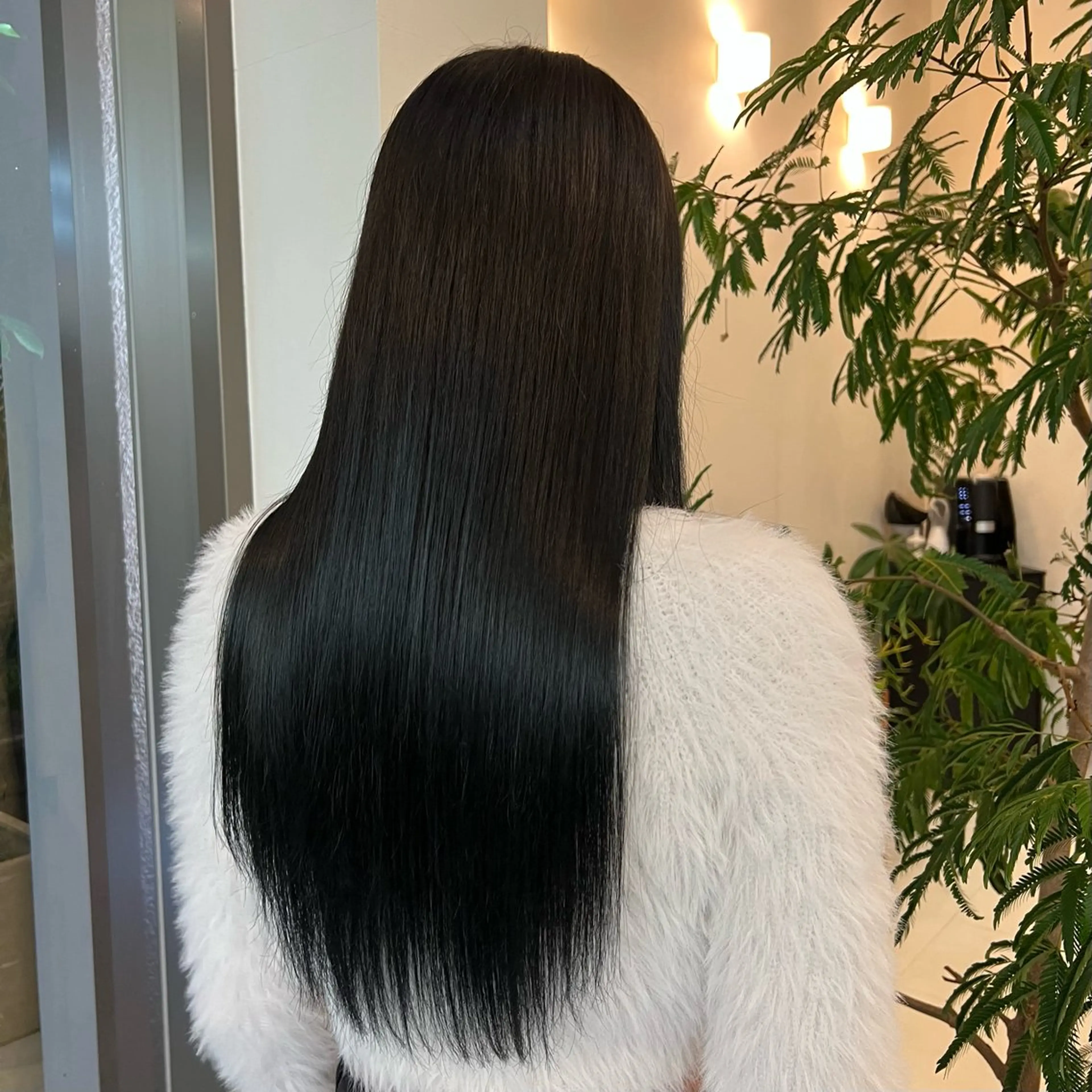 ロング カラー 松下 英奈のヘアスタイル