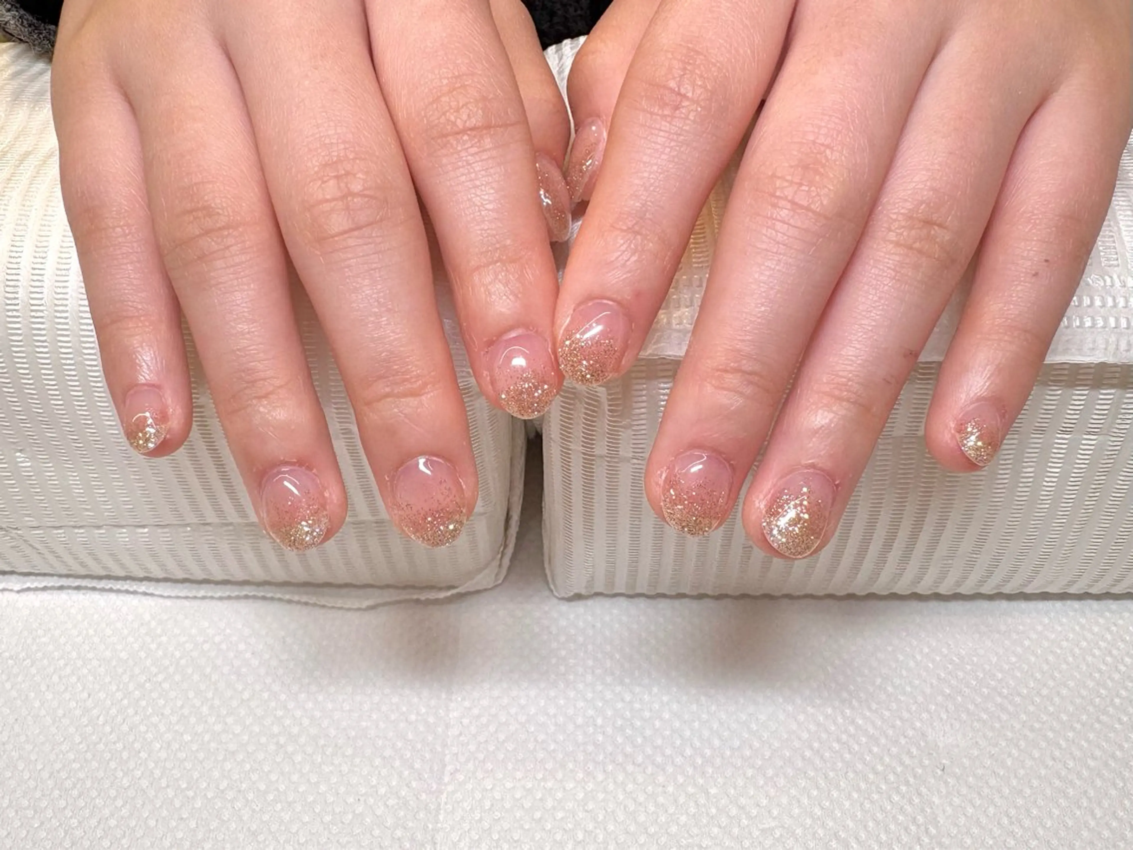 【オフありのみ】ラメグラデーション💅技術向上の為モデル募集⭐️の写真