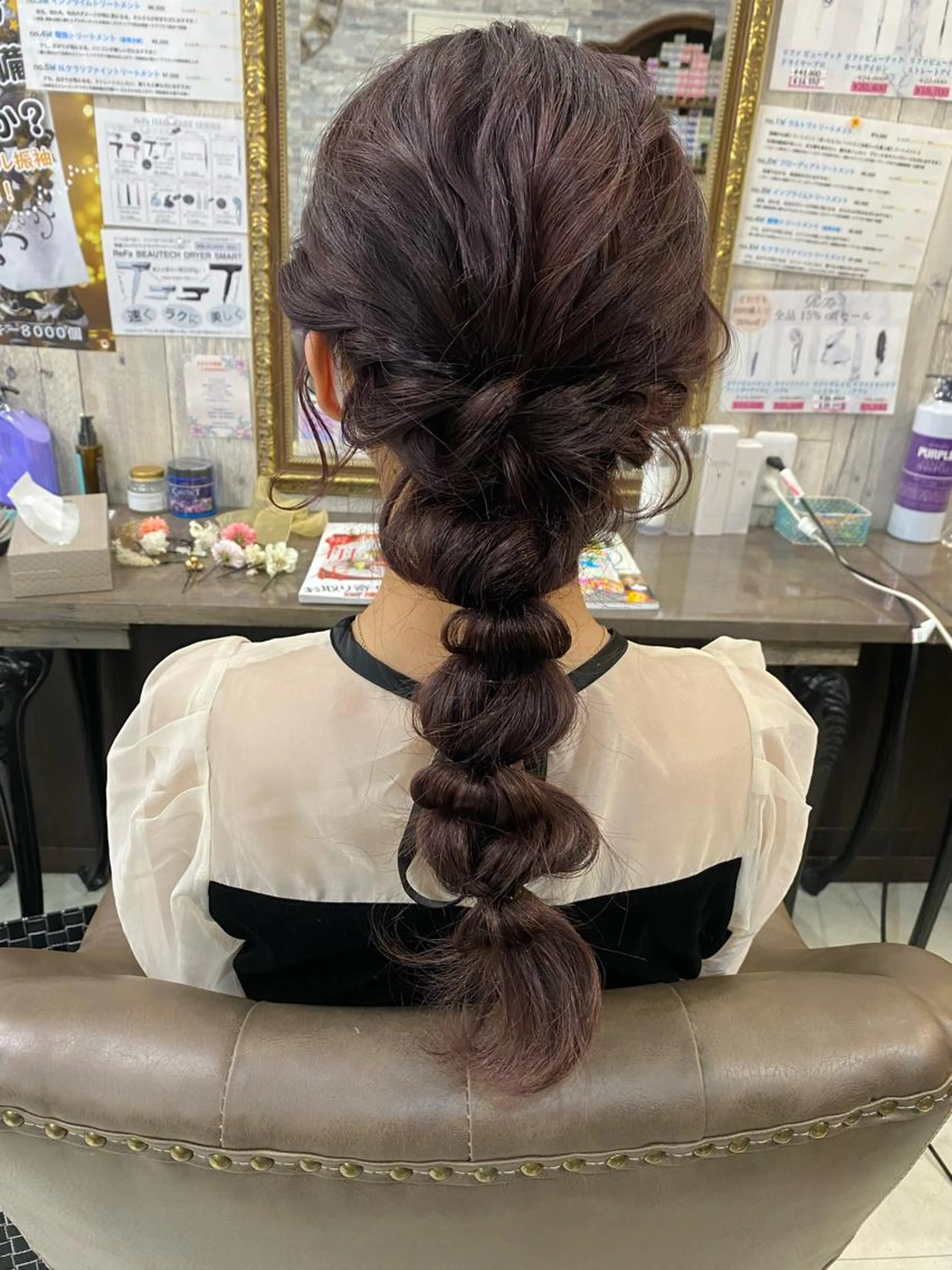 ヘアセット🕊️2名様ご一緒にの写真