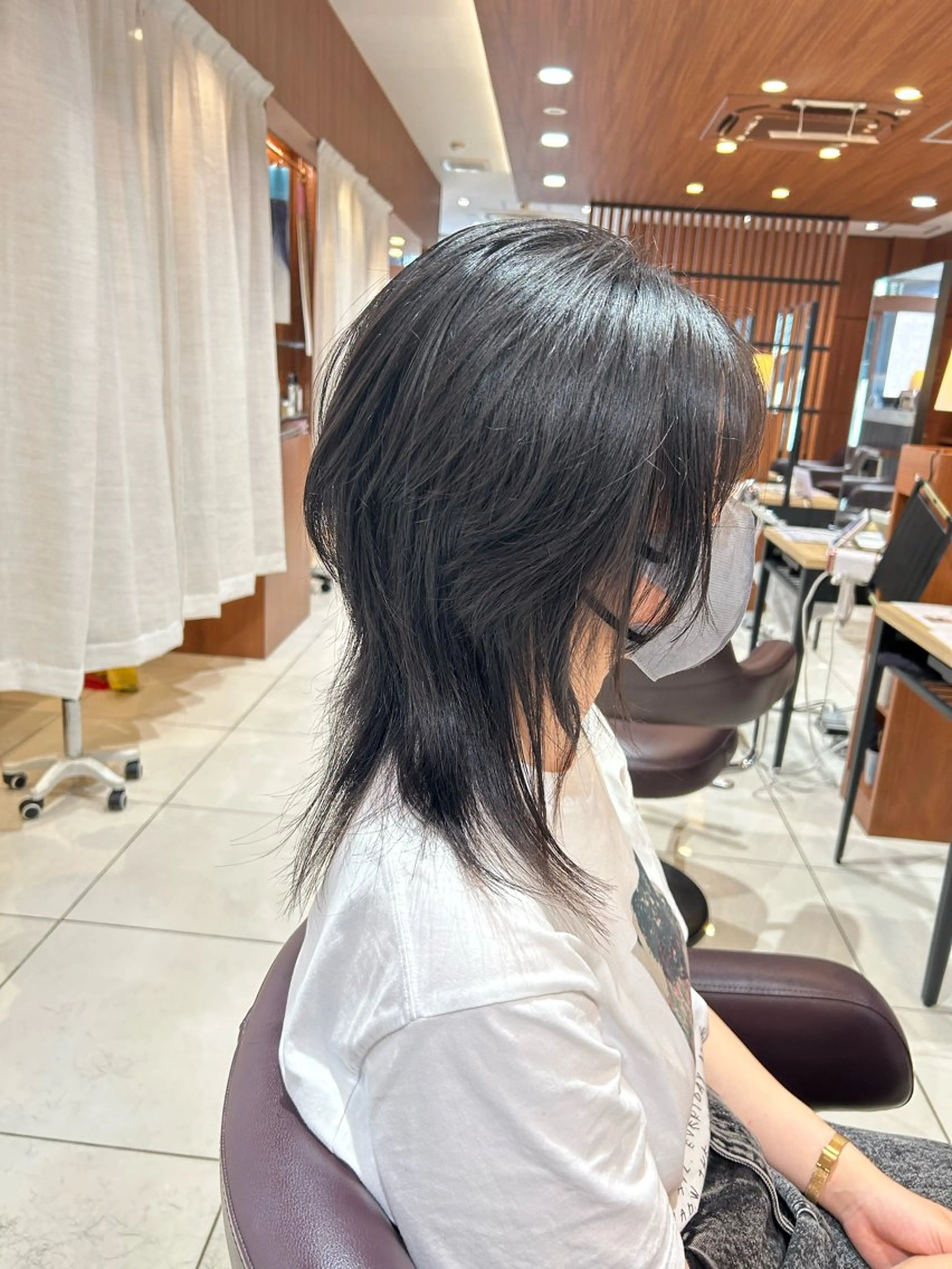 ミディアム ウルフカット 🧬艶髪向井 琉矢🧬のヘアスタイル