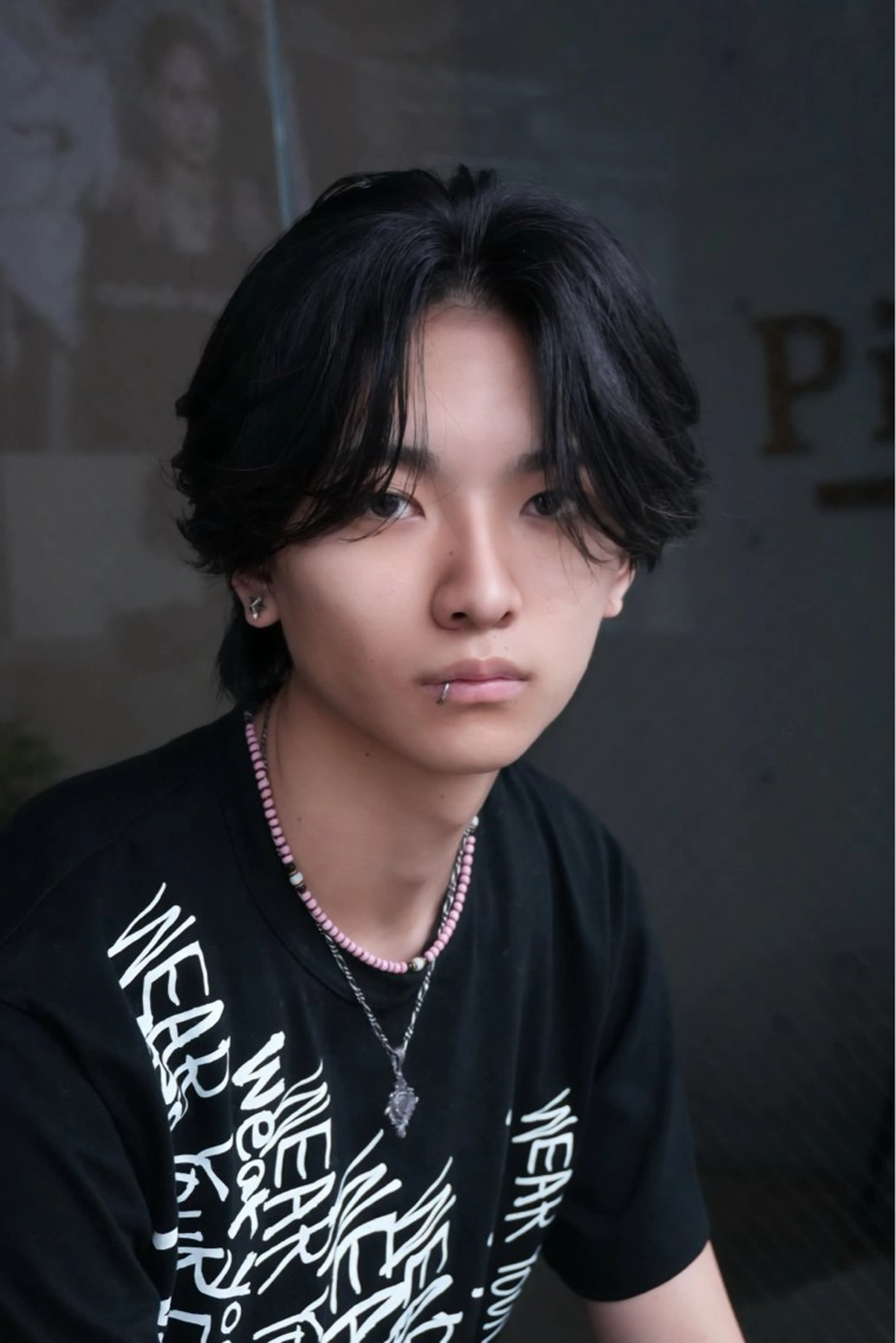 ミディアム メンズ メンズウルフカット ウルフカット PIA hair design所属・湖城 恵吾のヘアスタイル