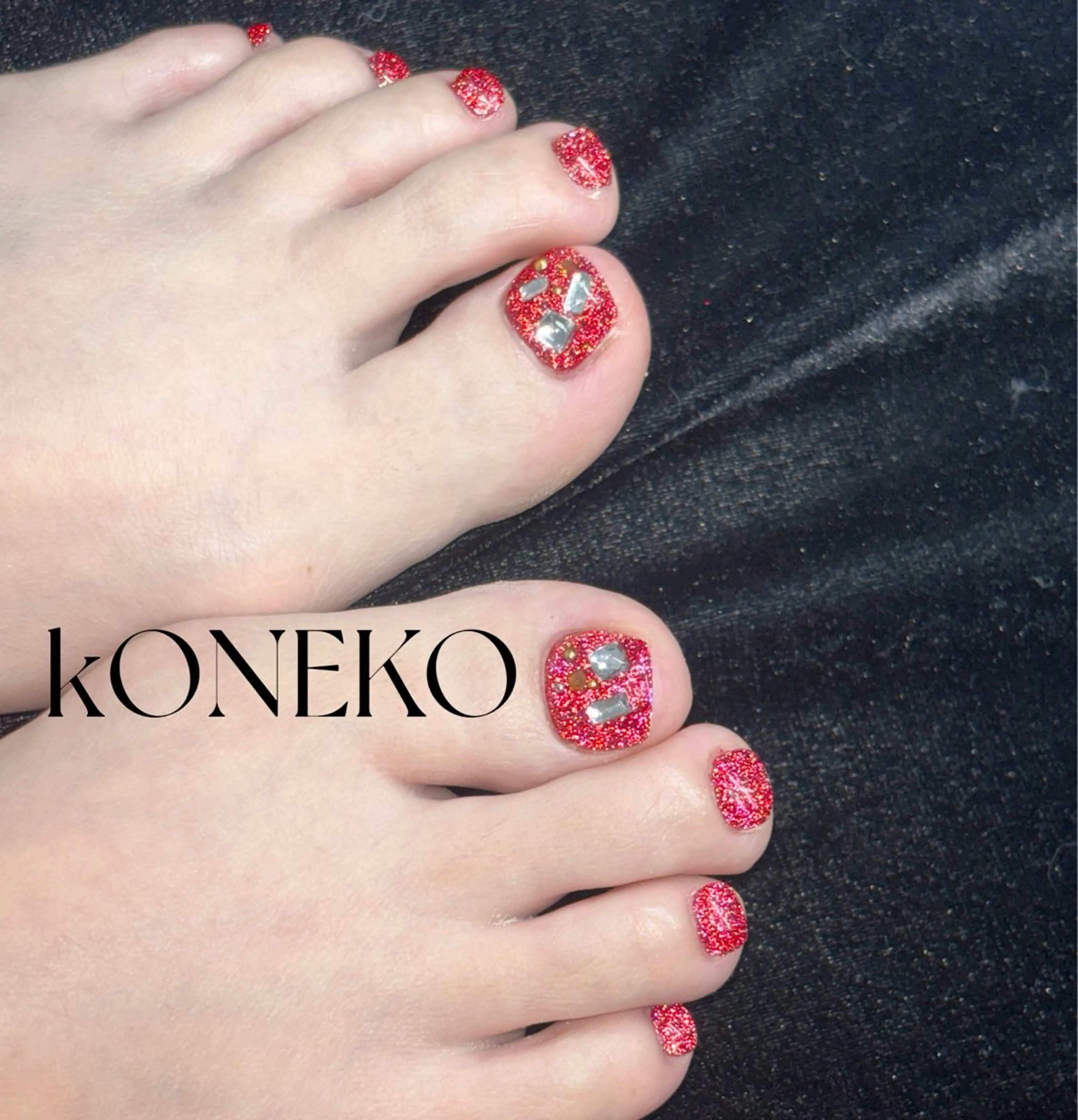 ネイル フットネイル コネコ ネイルサロンのネイルデザイン