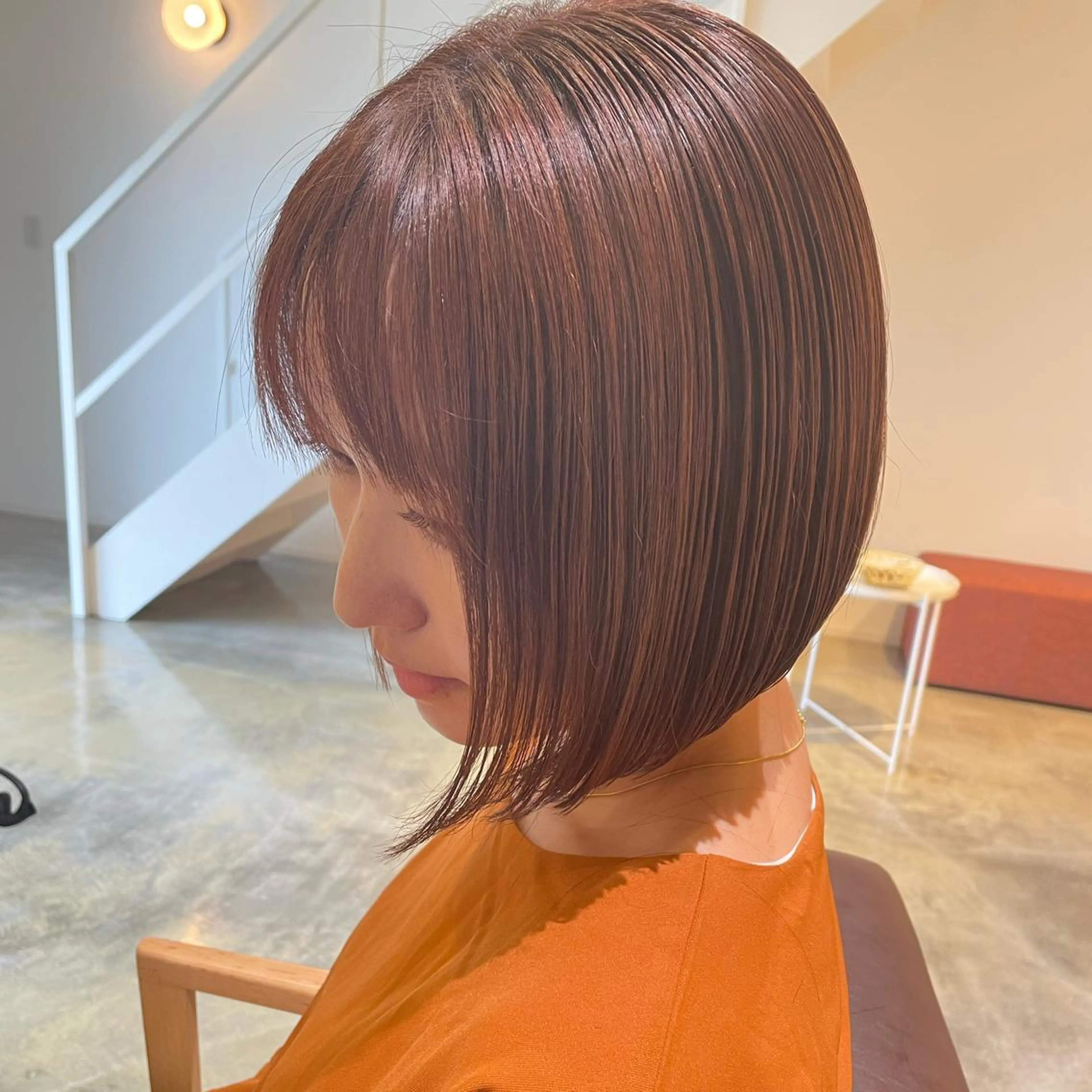 ショート カラー ボブ カット ヘアカラー トリートメント 北九州美容室 🕊️わかな✂︎のヘアスタイル