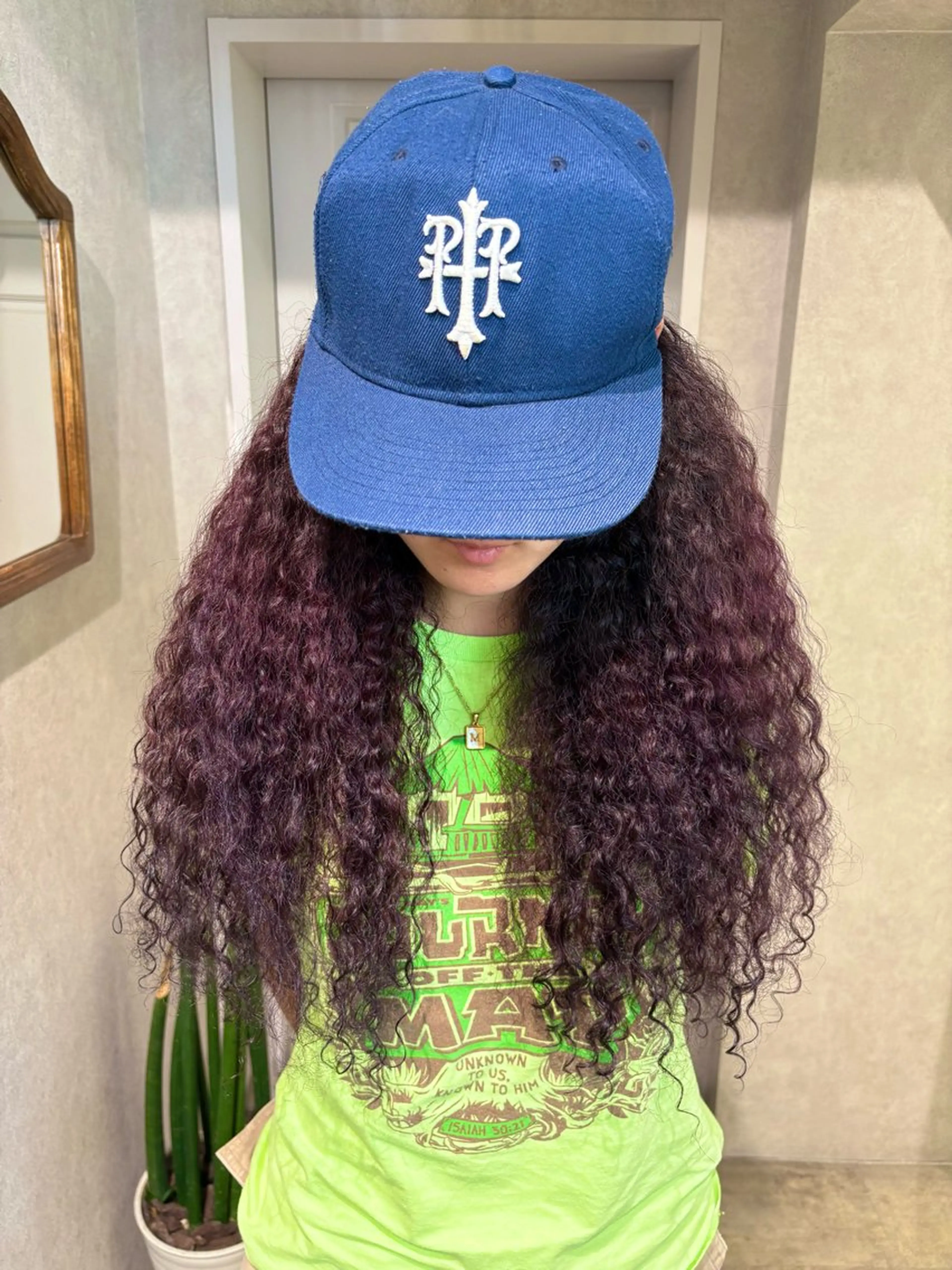 ロング カラー ラベンダーカラー ヘアカラー レイヤー/艶カラー/ KIHO🥥︎のヘアスタイル