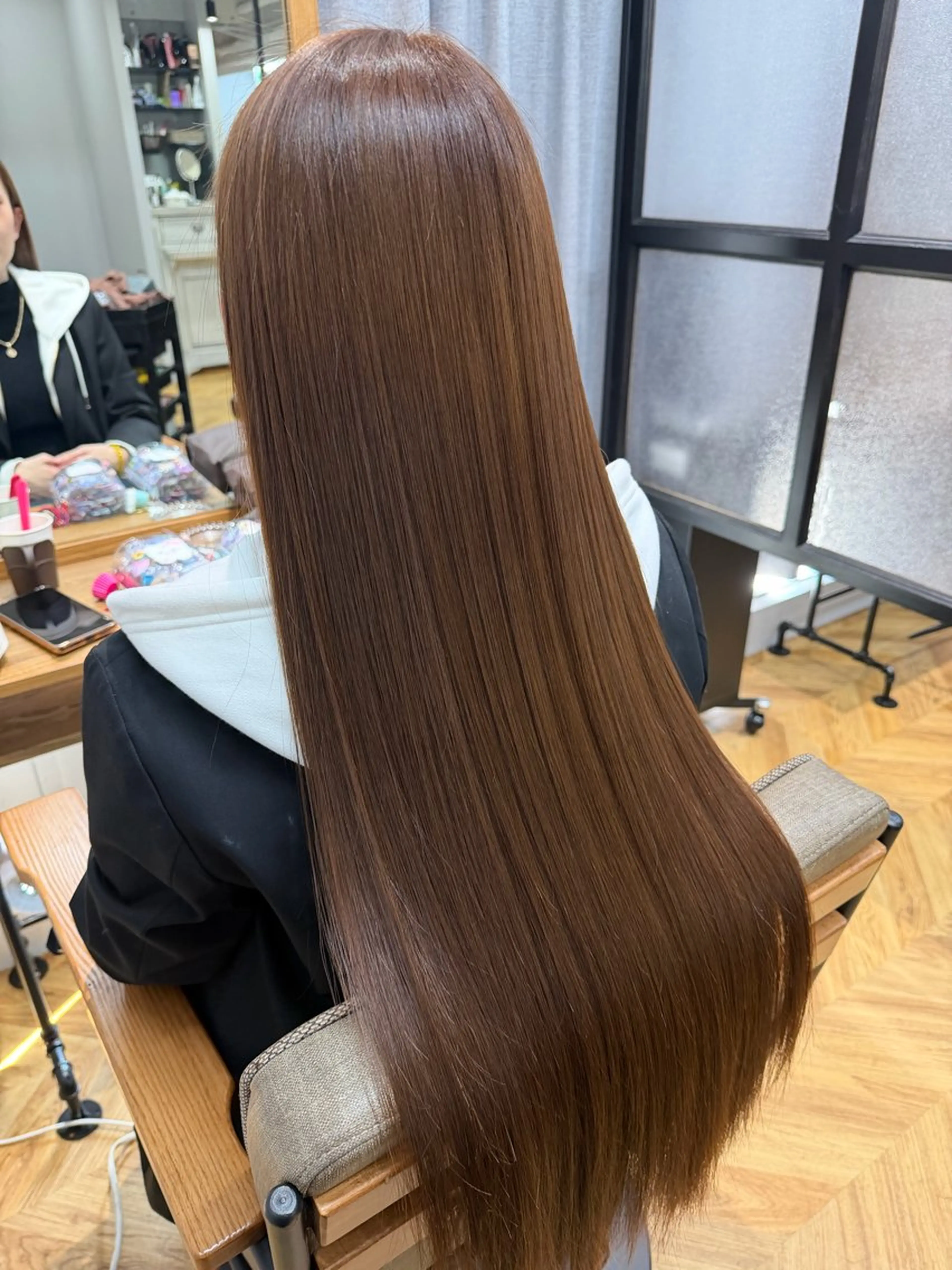 ロング カラー ブラウンカラー カット ヘアカラー トリートメント 🪄✨艶髪✨🪄 いわさきのヘアスタイル