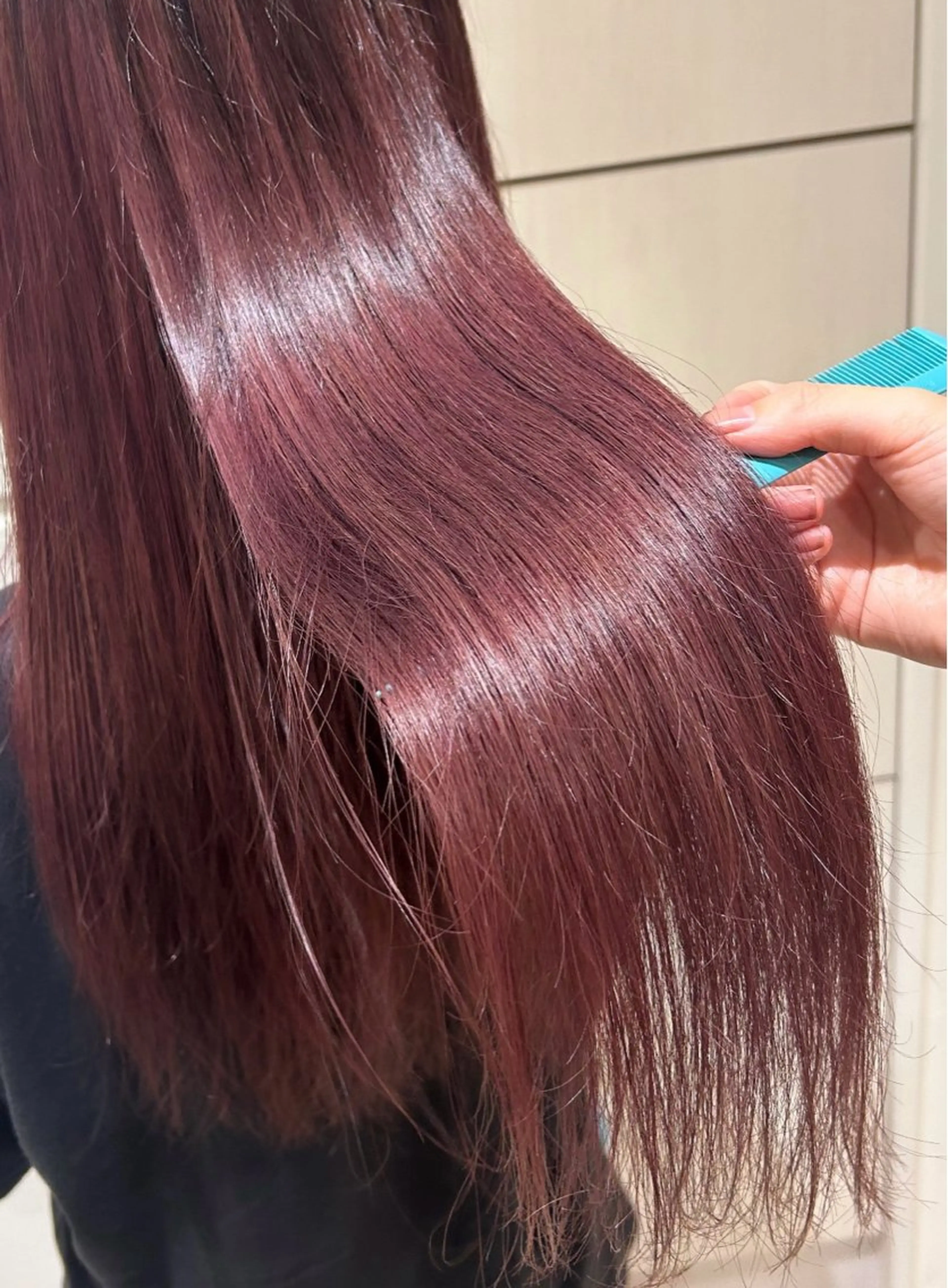 ロング 渡辺 望愛のヘアスタイル