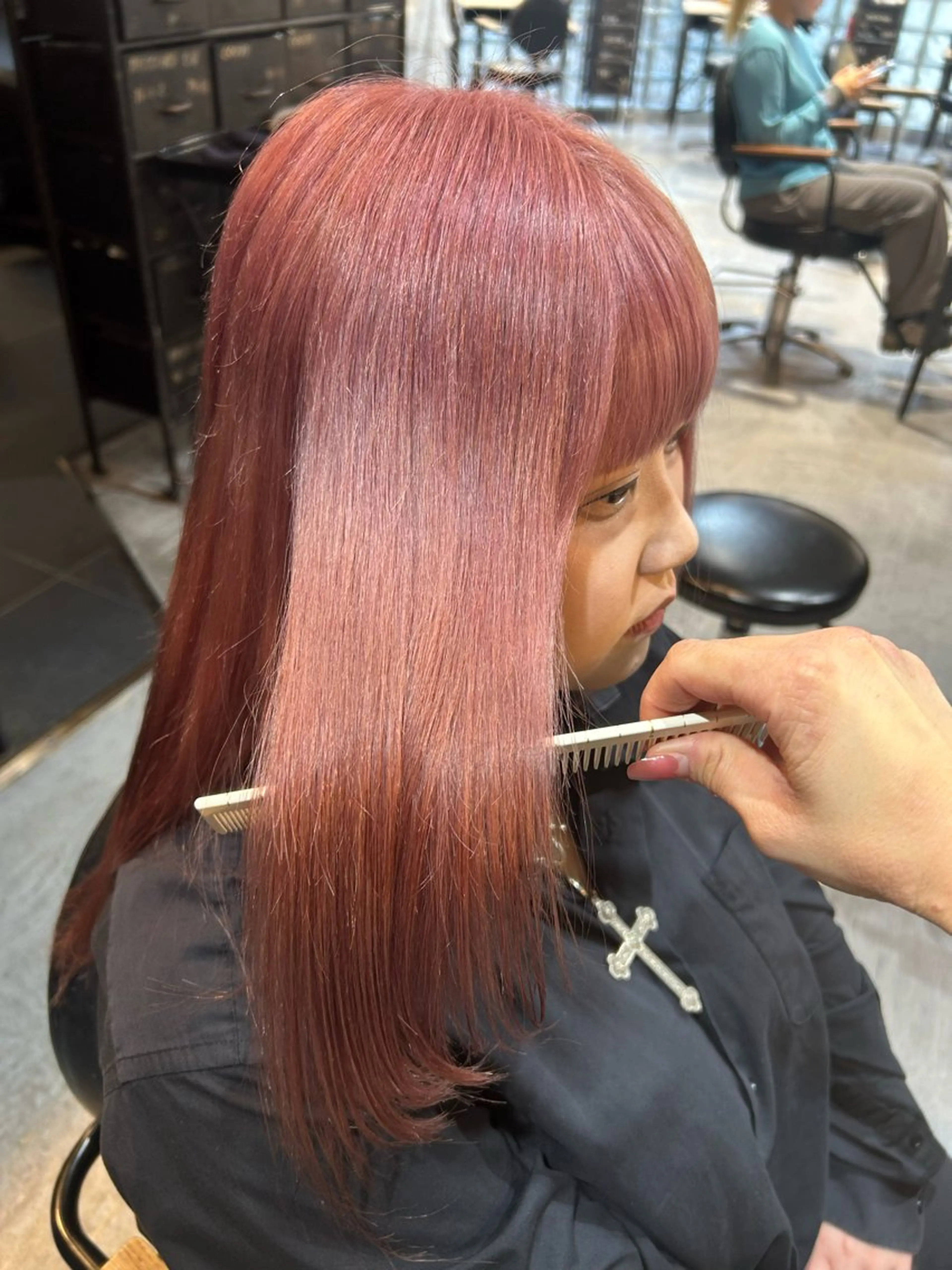 セミロング 透明感カラー/おがわ まな🎀のヘアスタイル