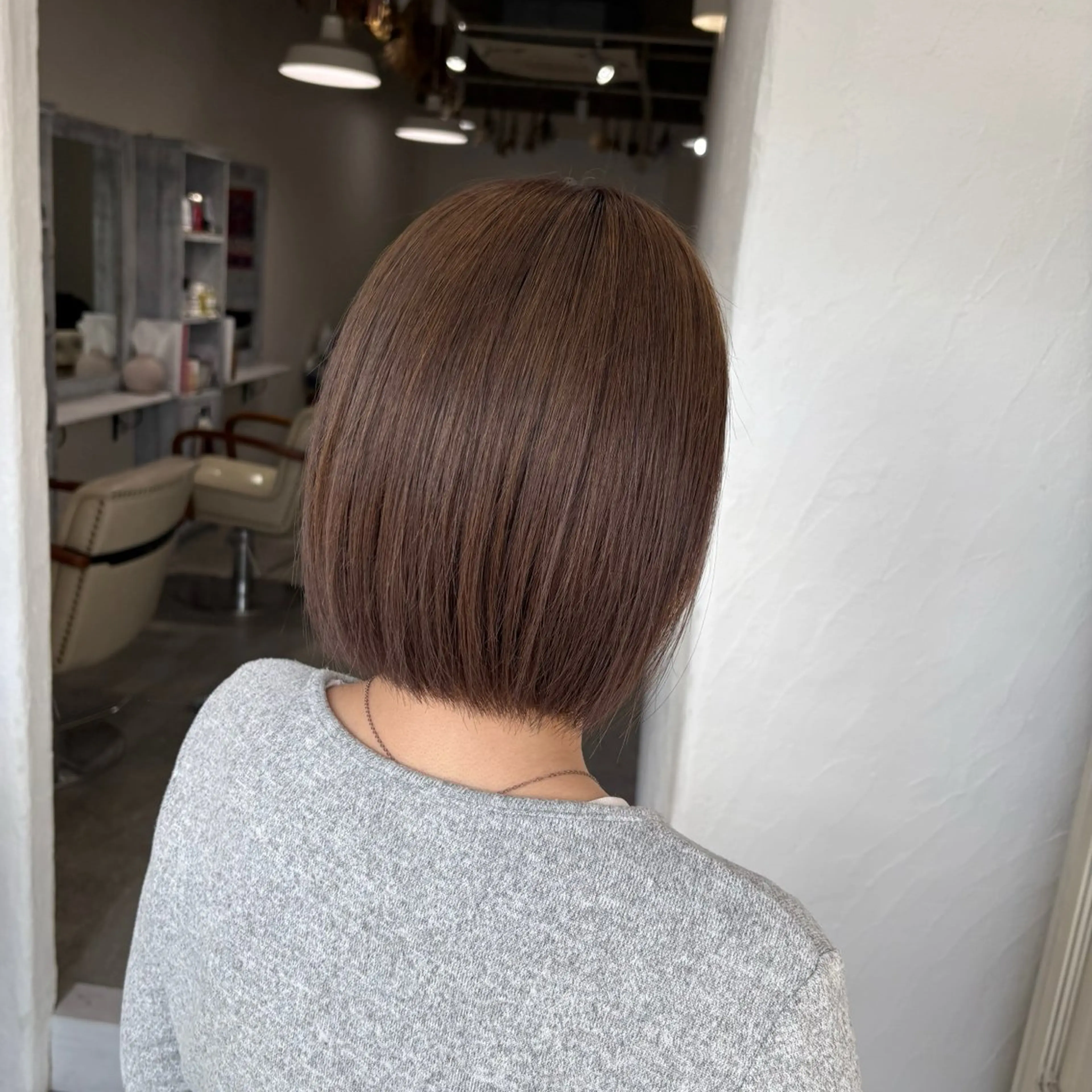 カラー ブリーチ 透明感カラー グレージュ ヘアカラー mayuka🐾 /カラー/まつパのヘアスタイル