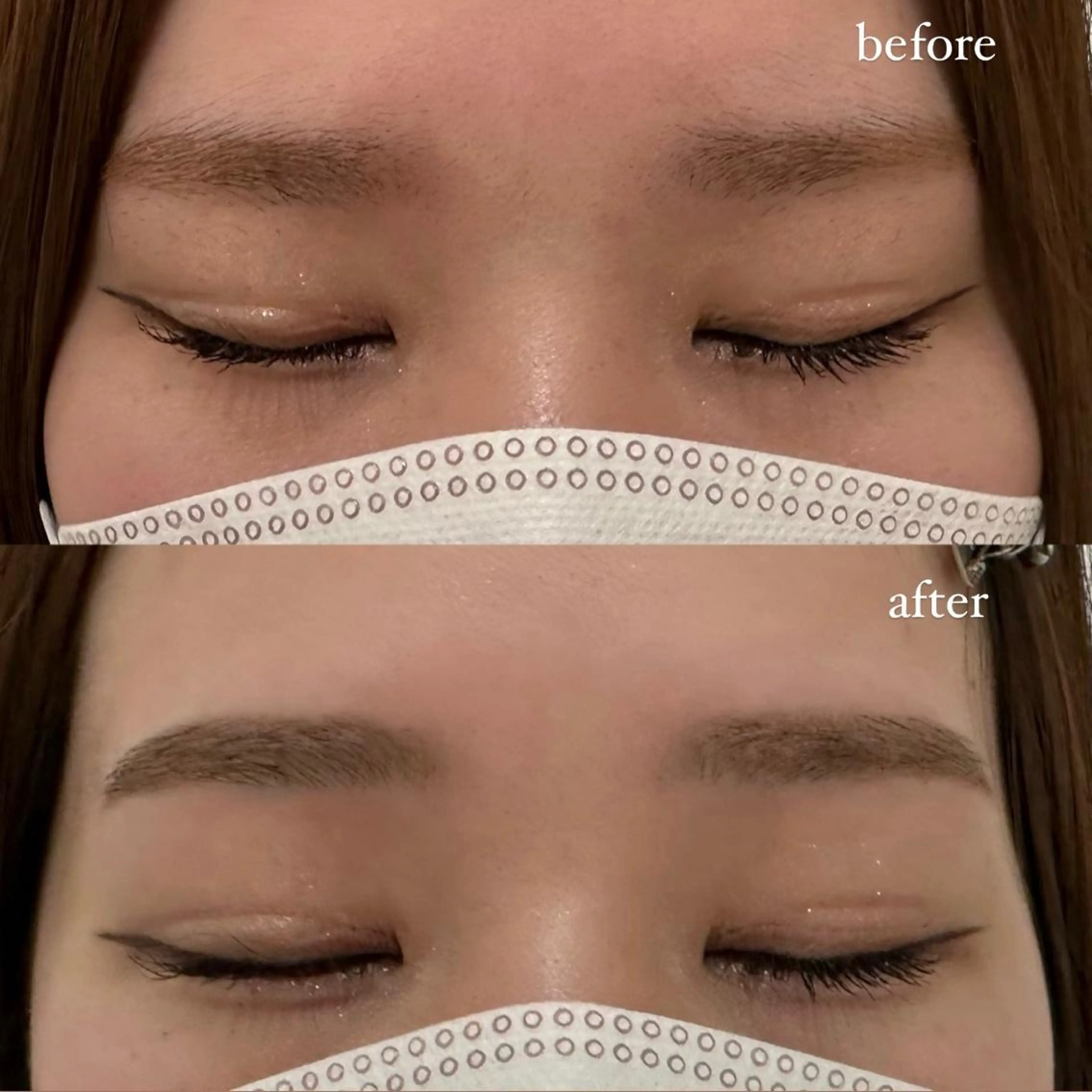 アイブロウスタイリングの写真