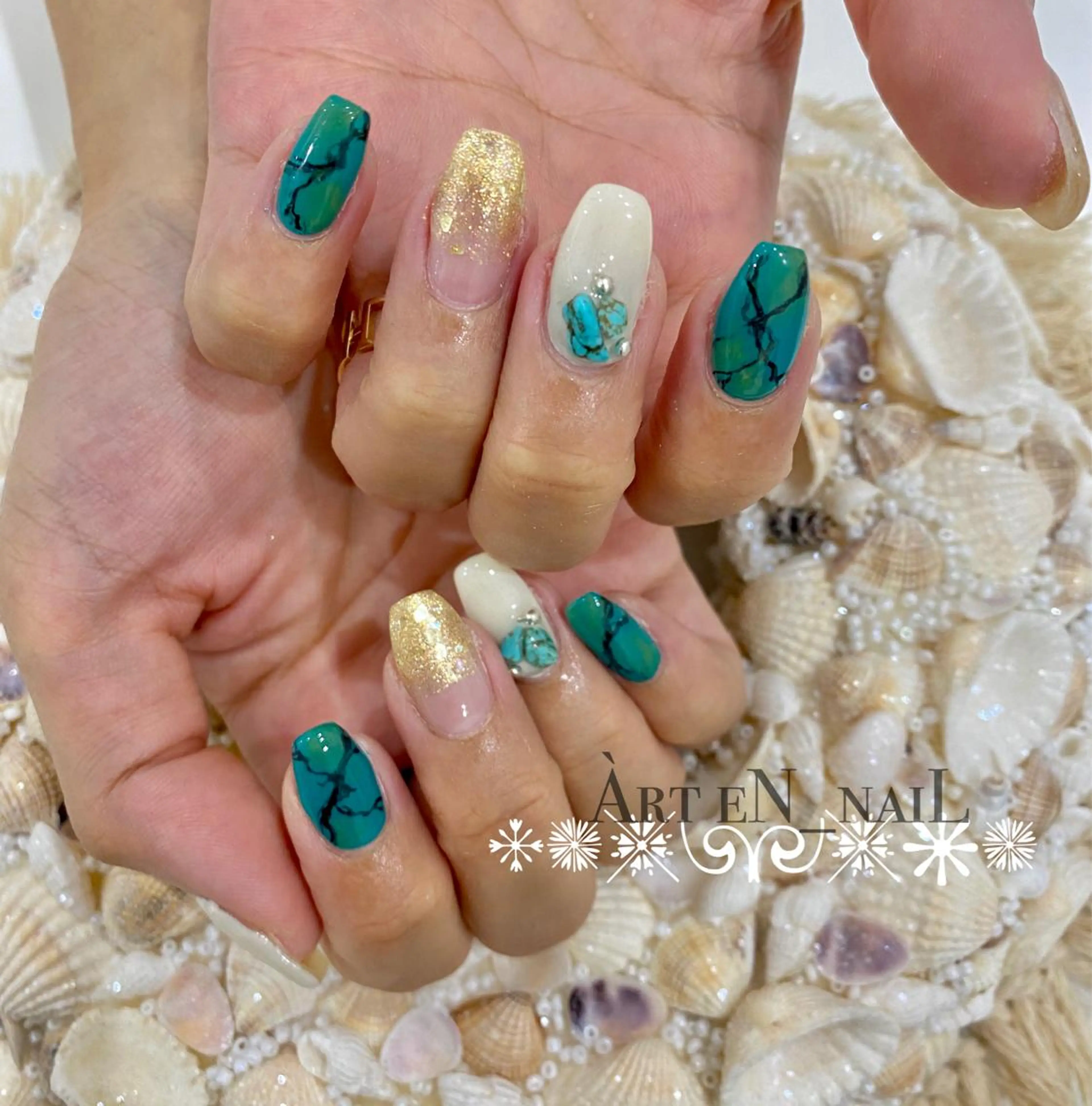 ネイル EN_NAIL 野中本店Ayakaのネイルデザイン