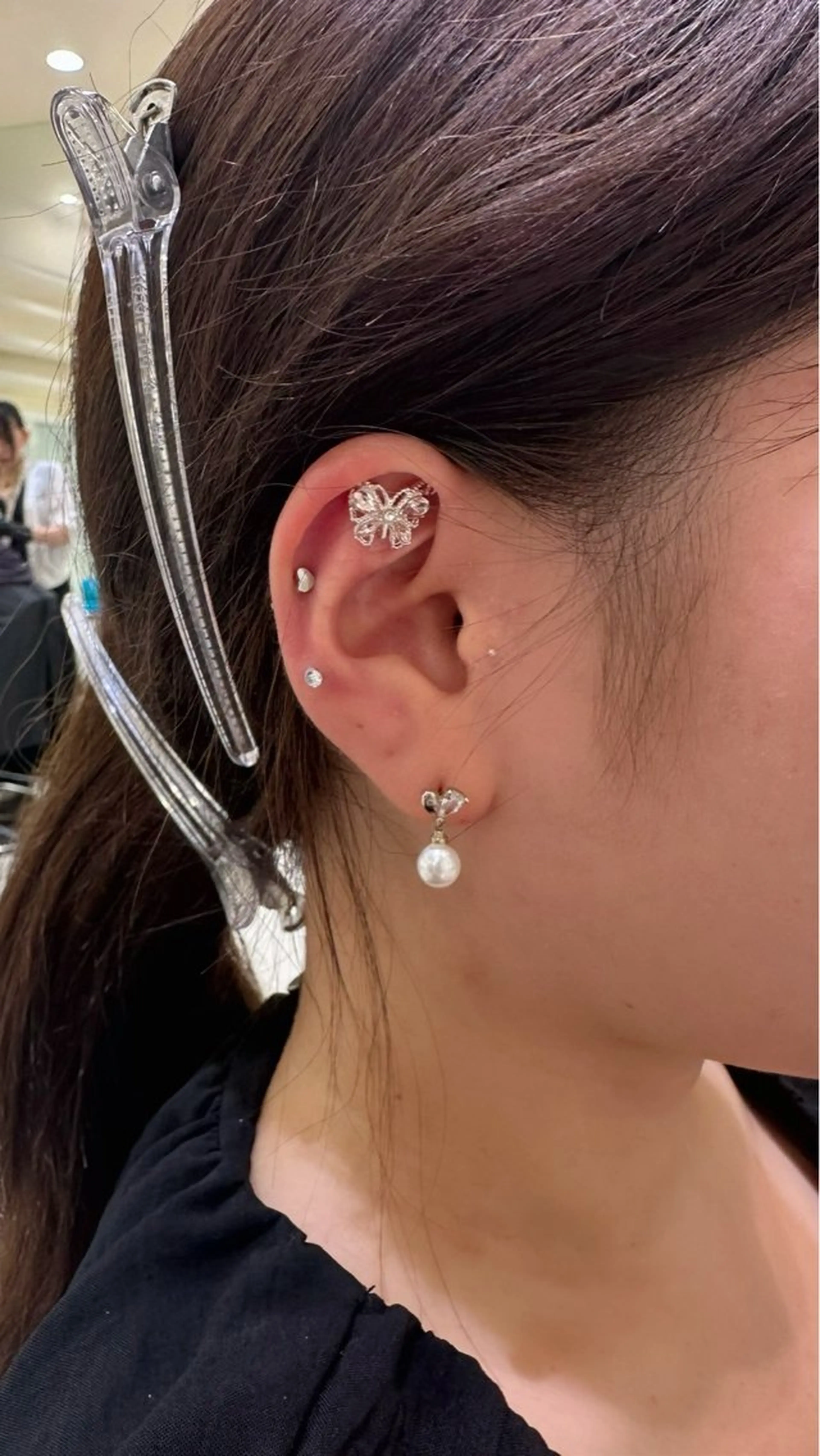 💎耳ツボジュエリー ×銀座美容室💎のヘアスタイル