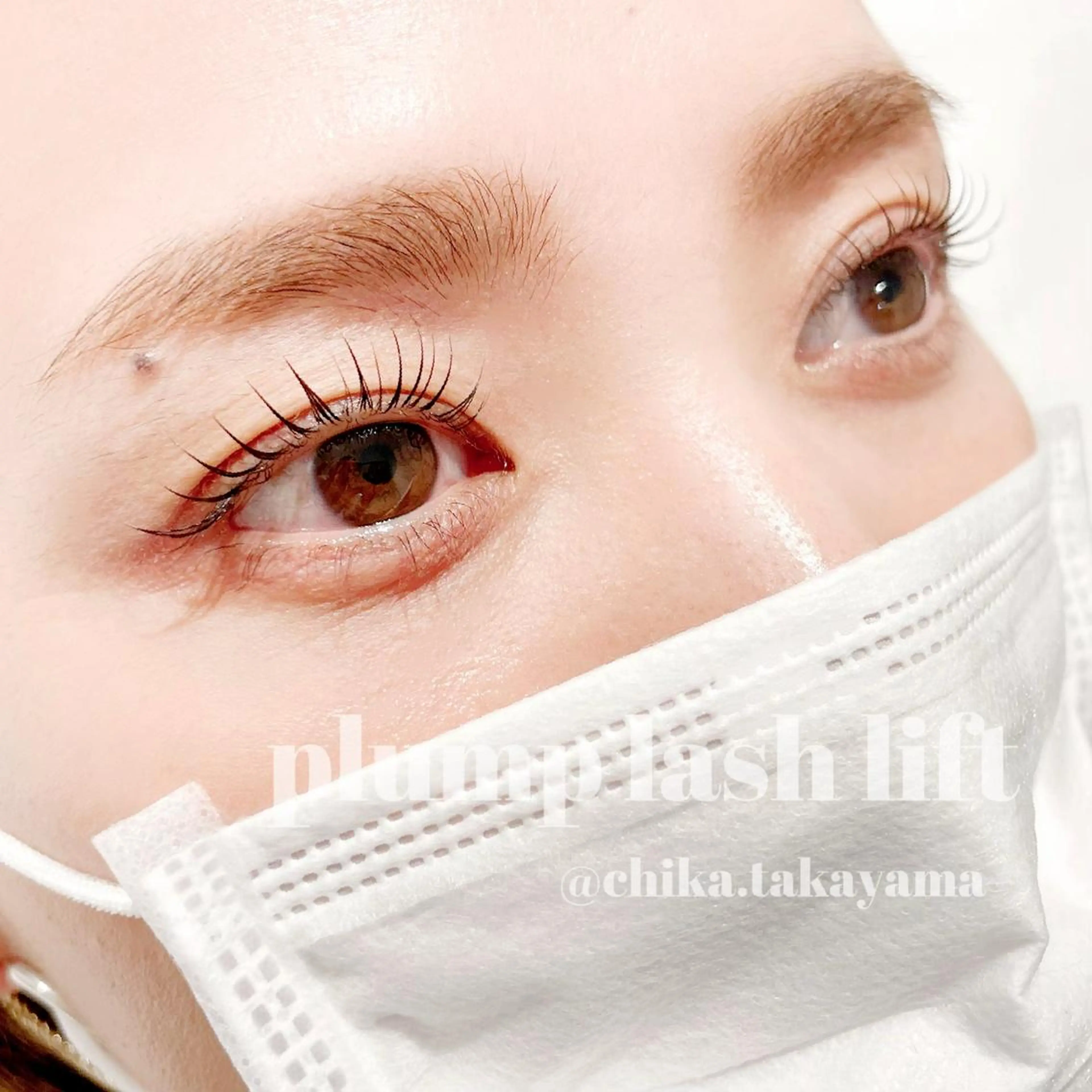 マツエク・マツパ マツパ I.RO 田町三田店所属・I.RO CHIKAのマツエク・マツパデザイン