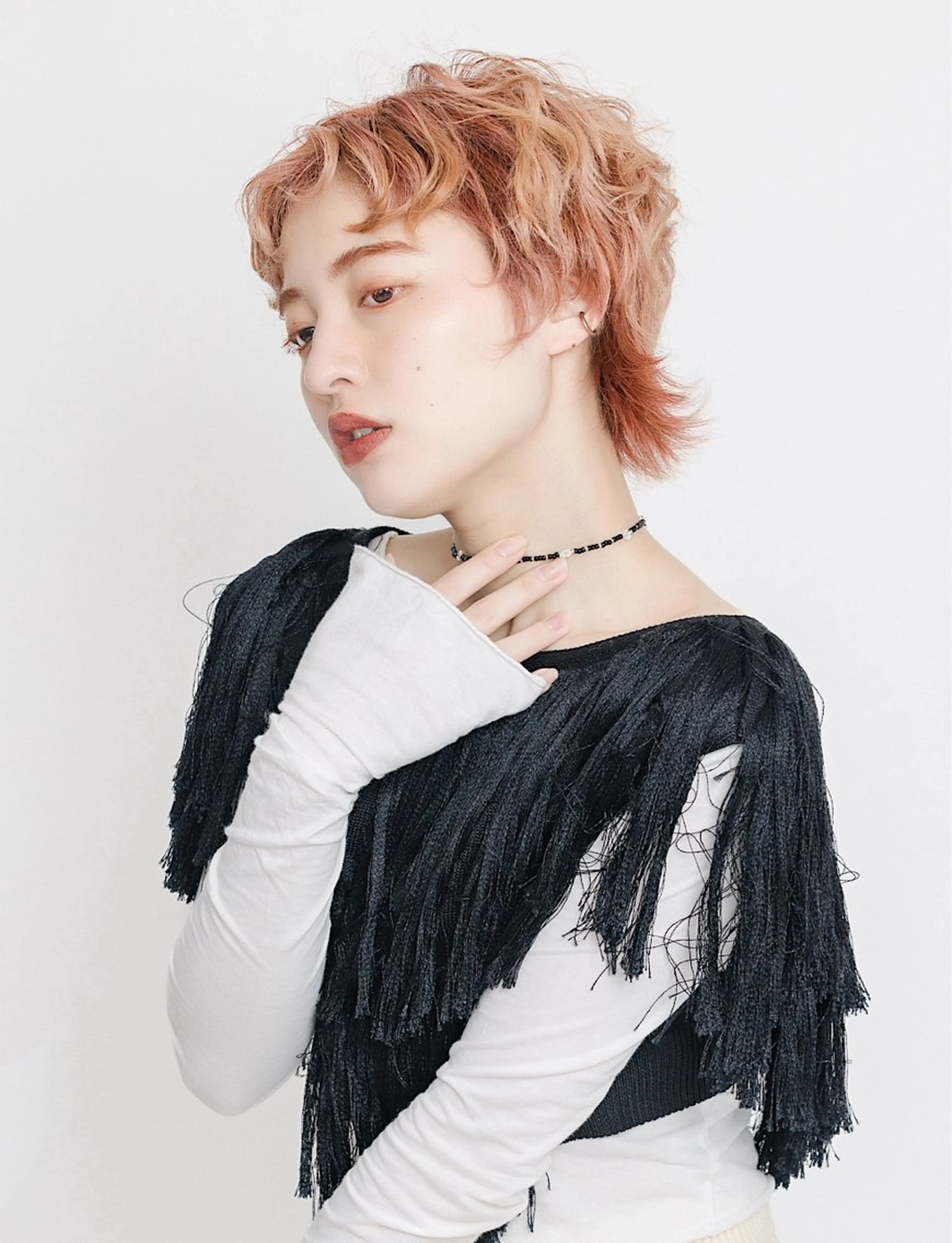 ショート カット ヘアカラー hoNua. 栄/透明感カラーのヘアスタイル