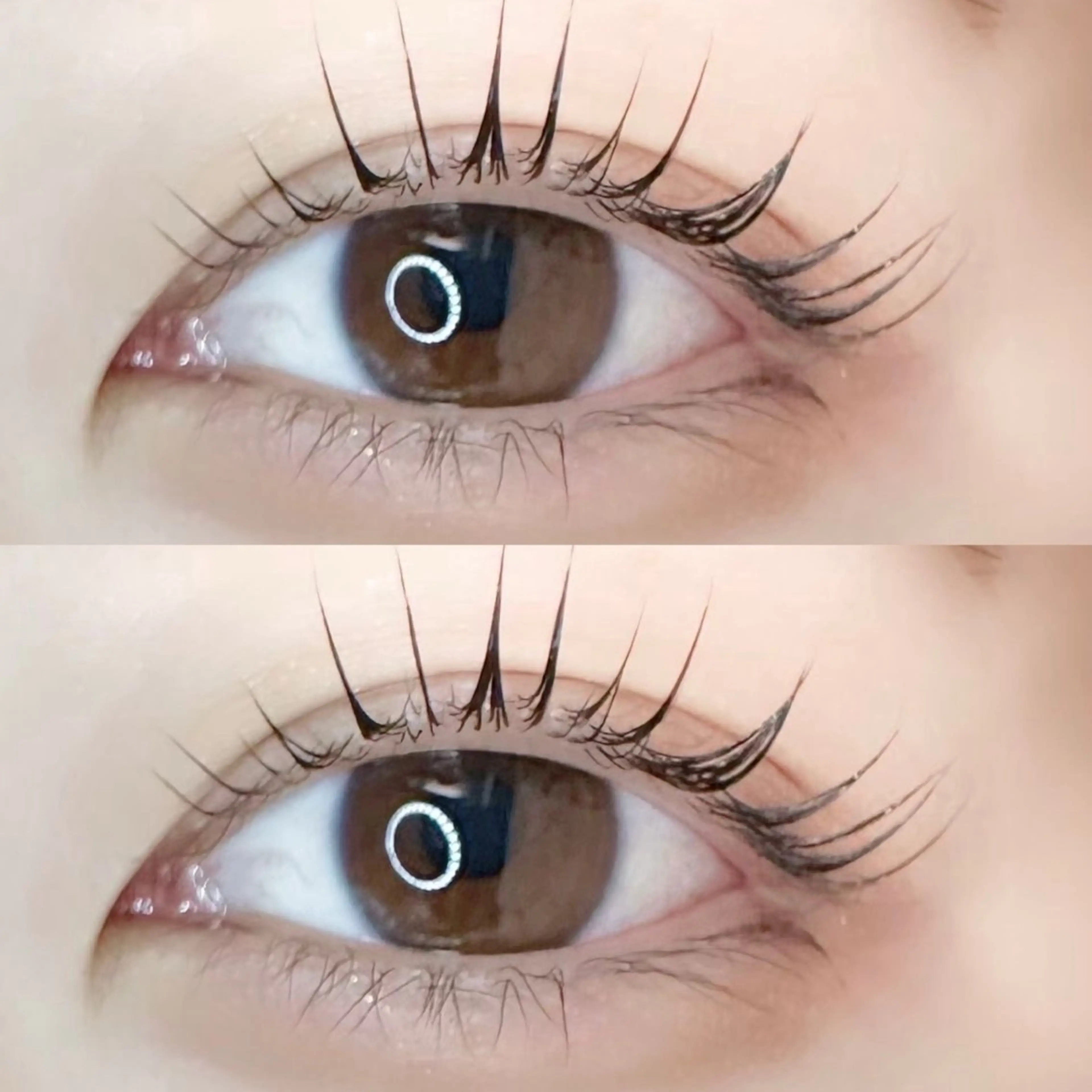 マツエク・マツパ まつげパーマ マツパ 塩入ひろの、韓国ヘア 梅田/束感まつ毛のヘアスタイル