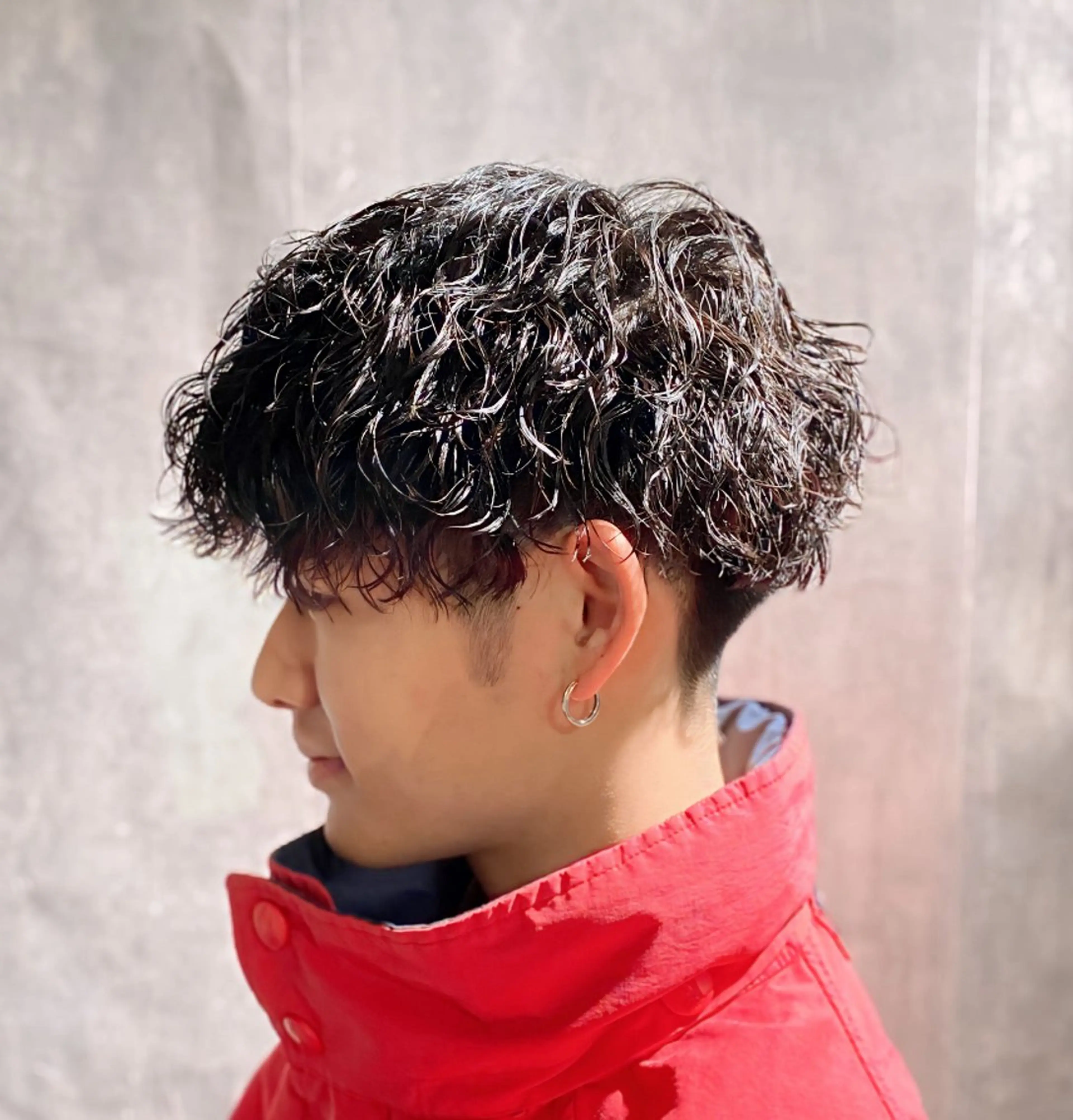 ☀️メンズカット☀️センターパート、スパイキーショート、フェードカットの写真