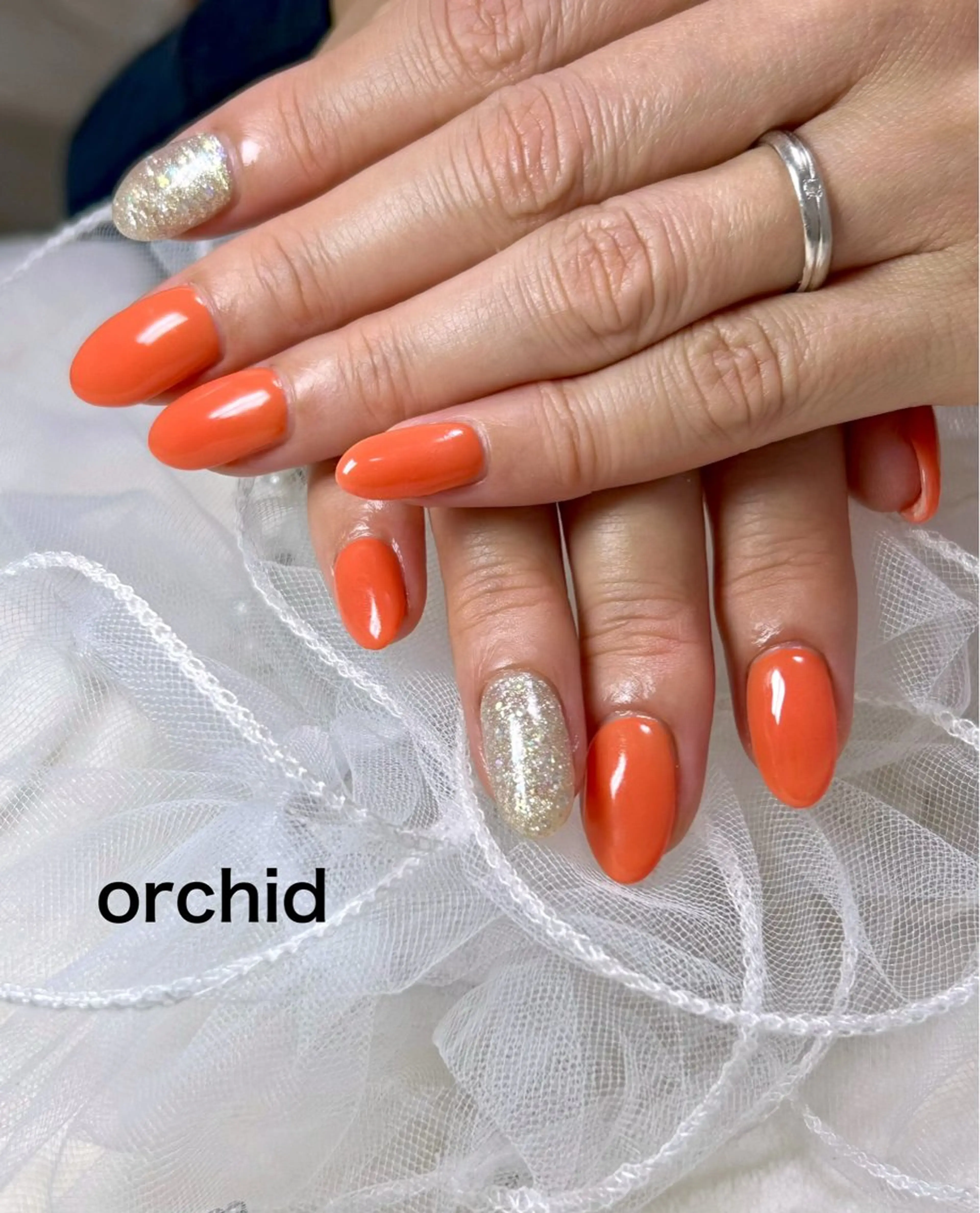 ネイル orchid ♡オーキッドのネイルデザイン