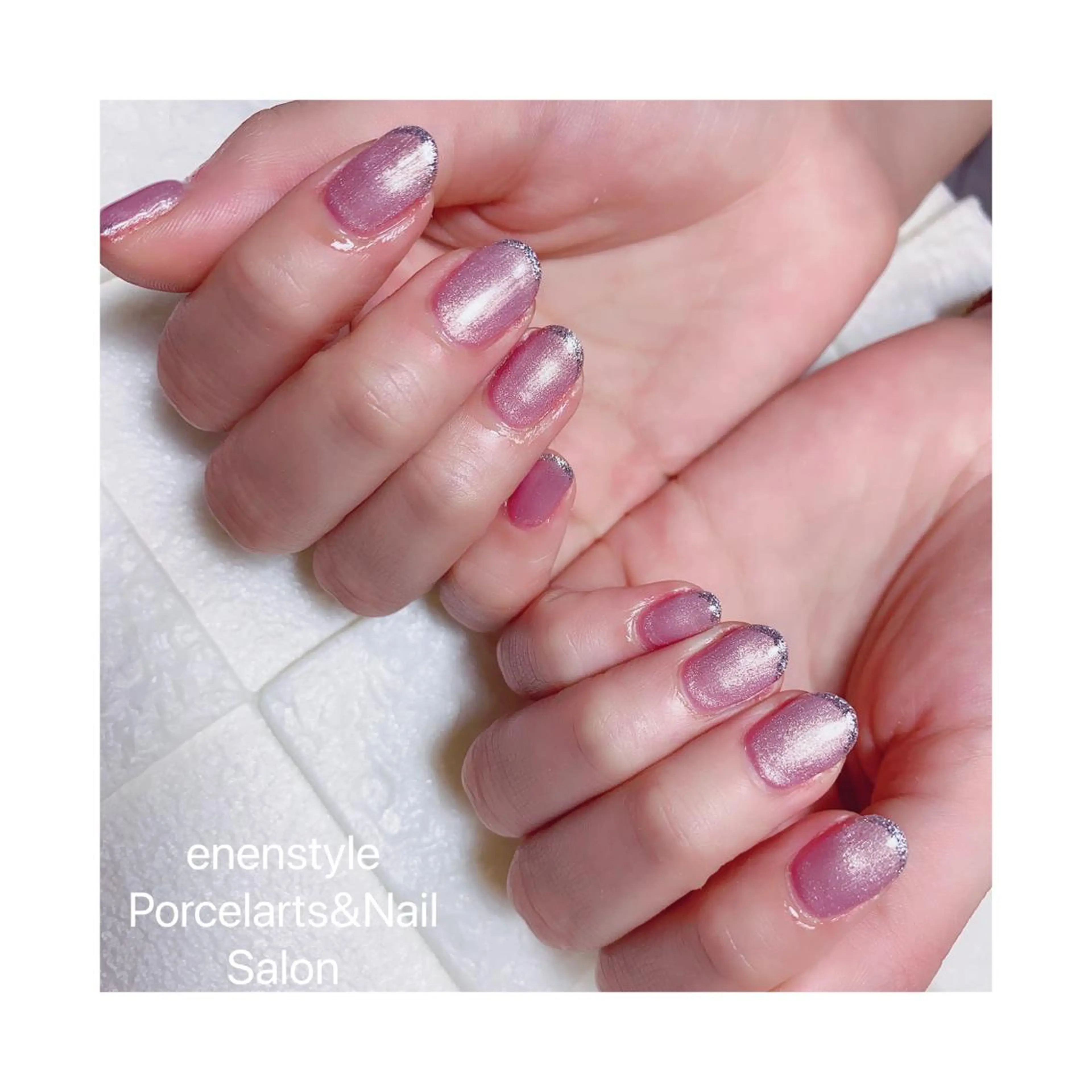 ミディアム ネイル ハンドネイル 👑enen style👑のネイルデザイン