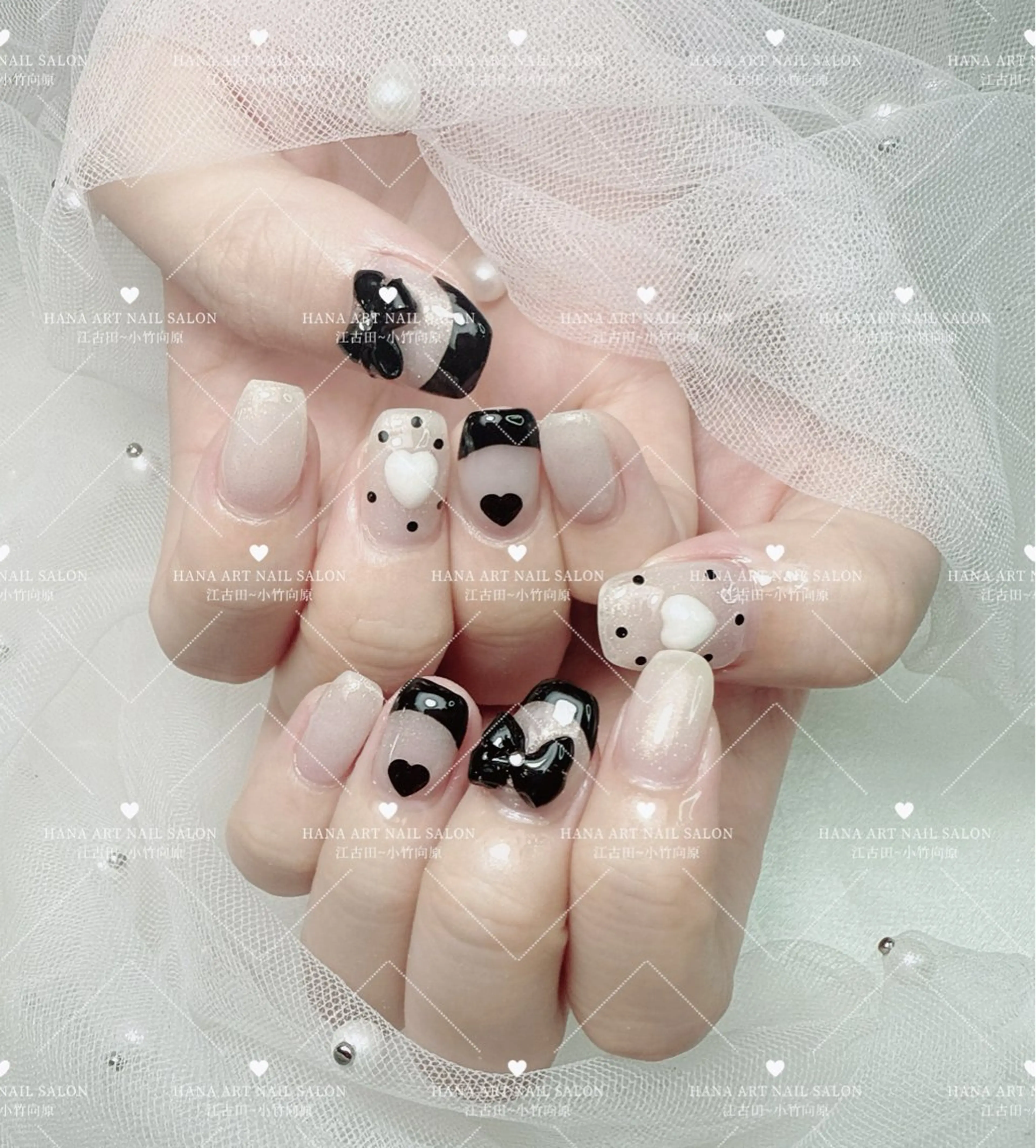 ネイル ハンドネイル HANA ART NAIL SALONのネイルデザイン