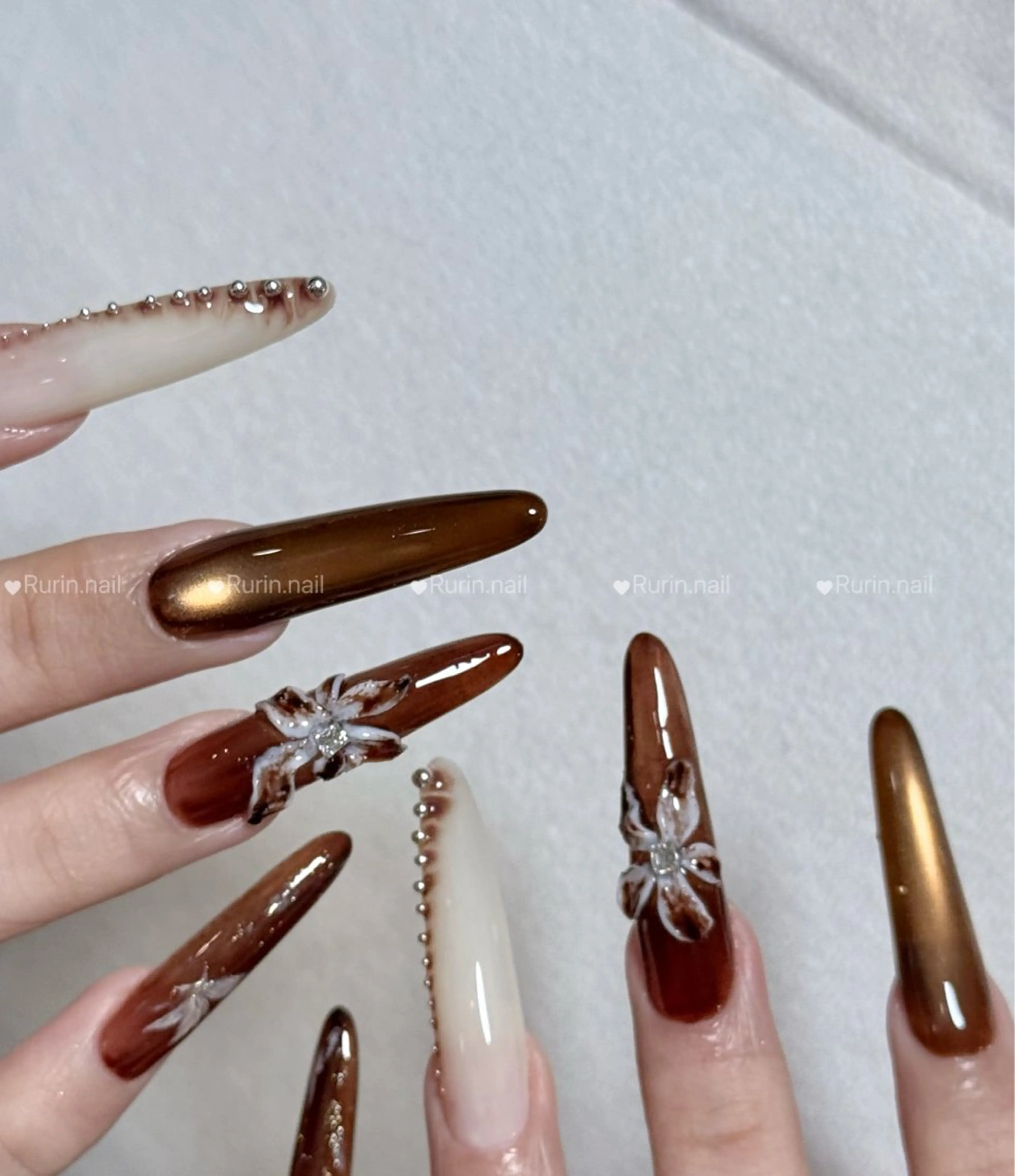 ネイル ハンドネイル ルリン サロン💅のネイルデザイン