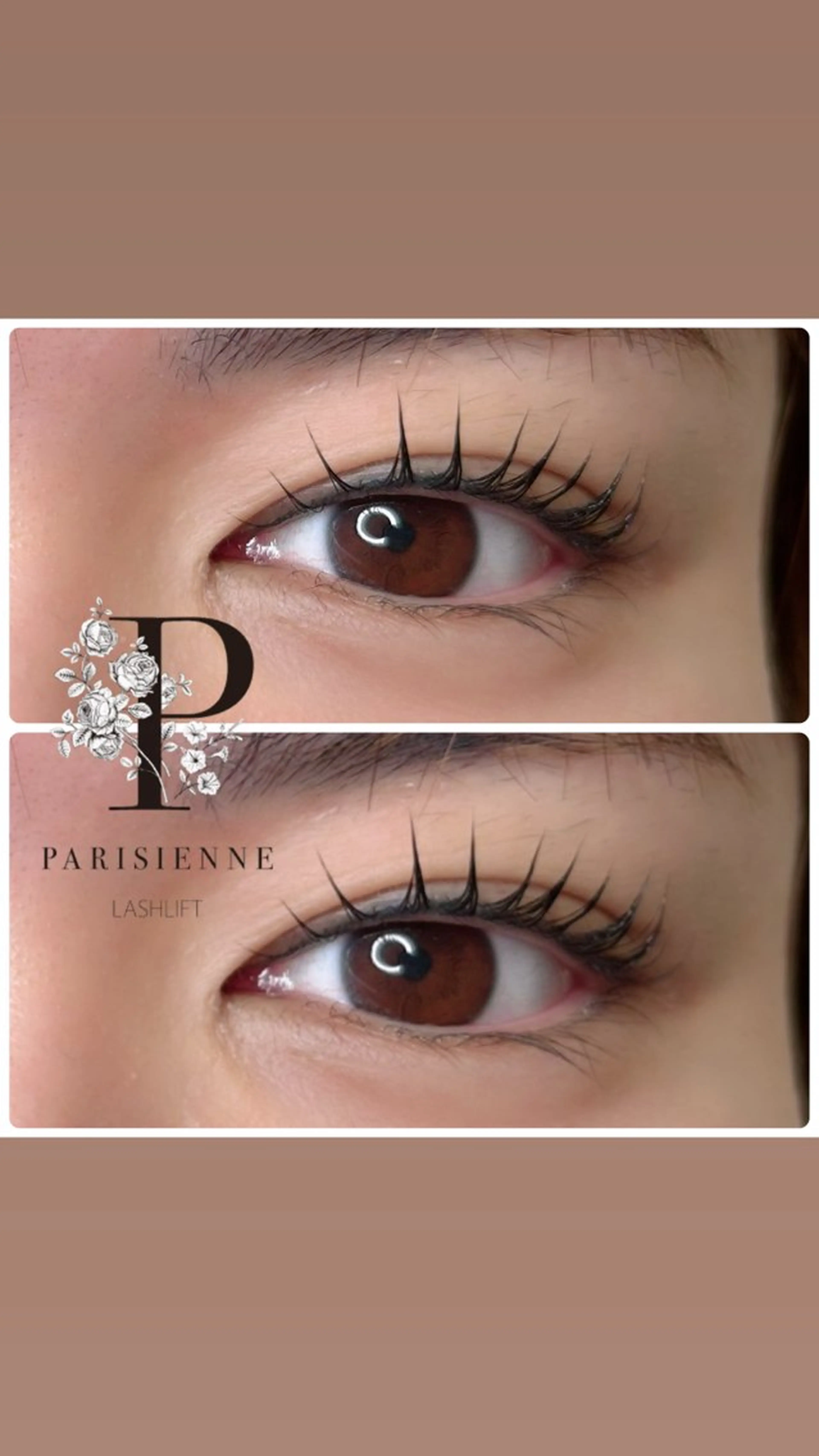 マツエク・マツパ パリジェンヌラッシュリフト fan.germe Shizukaのマツエク・マツパデザイン