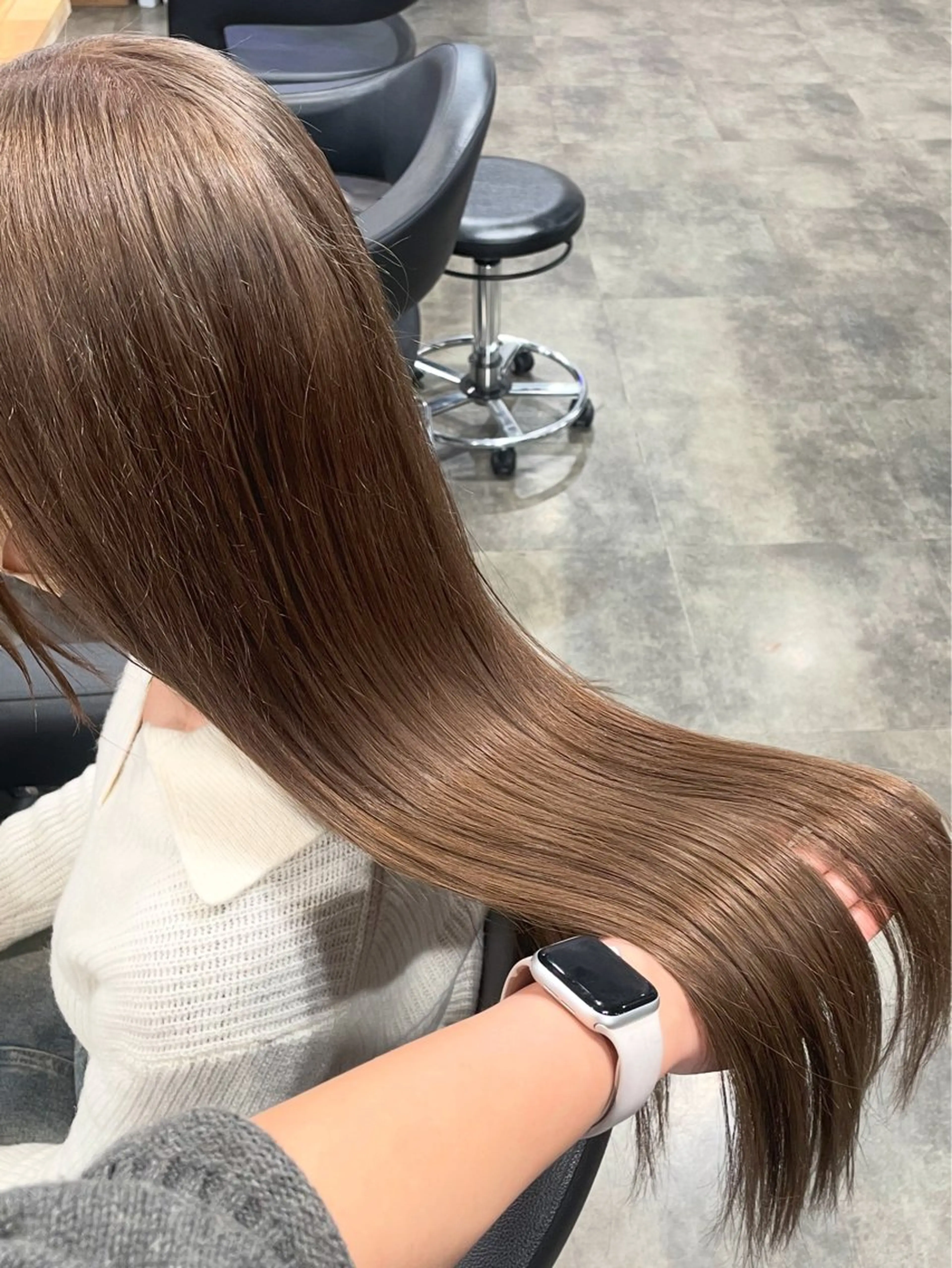 ロング カラー ハイトーン 横浜💞ミオのヘアスタイル