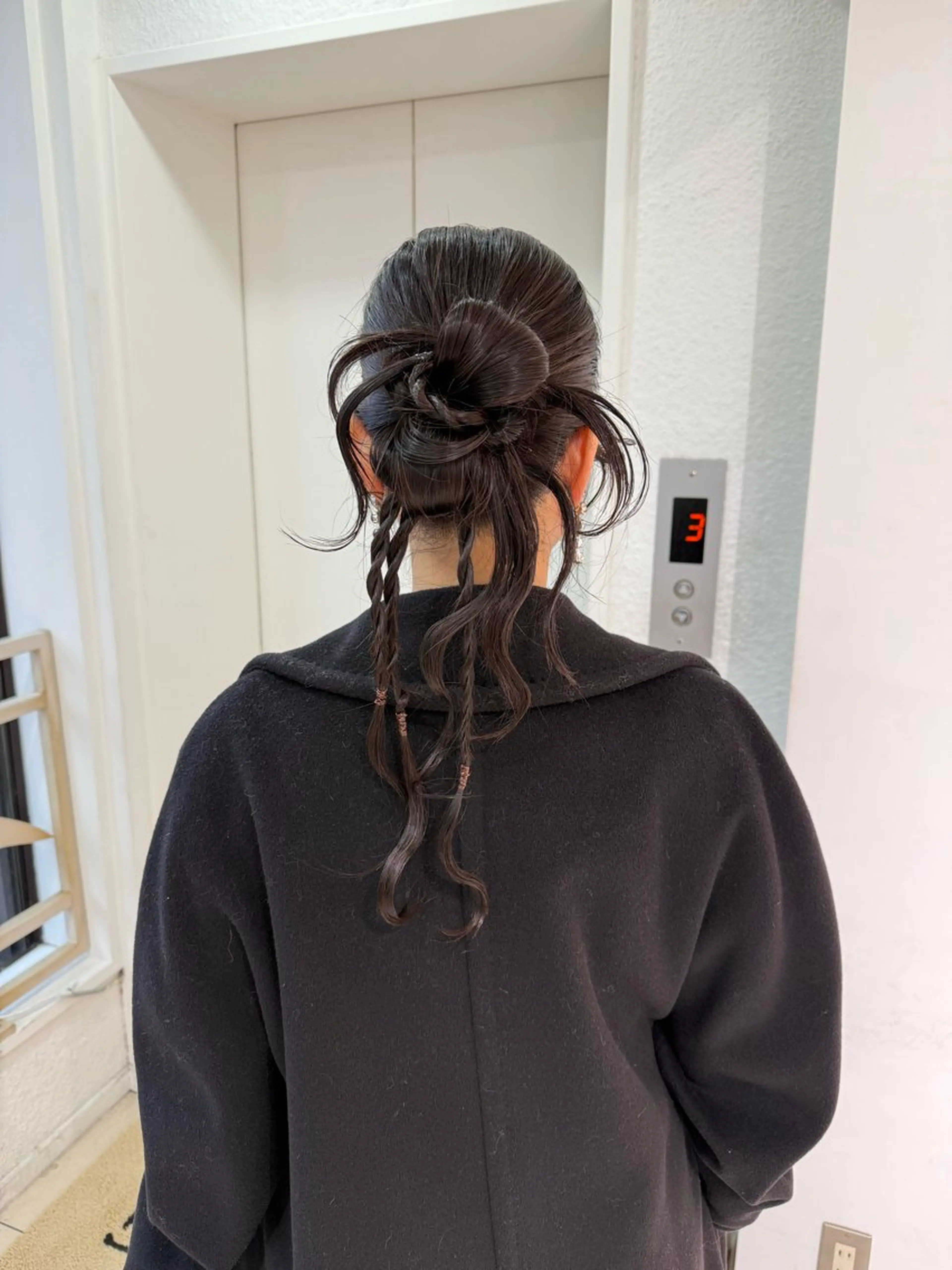 ヘアアレンジ ヘアセット 髪質改善”透け感" カラー/Hono🪞のヘアスタイル