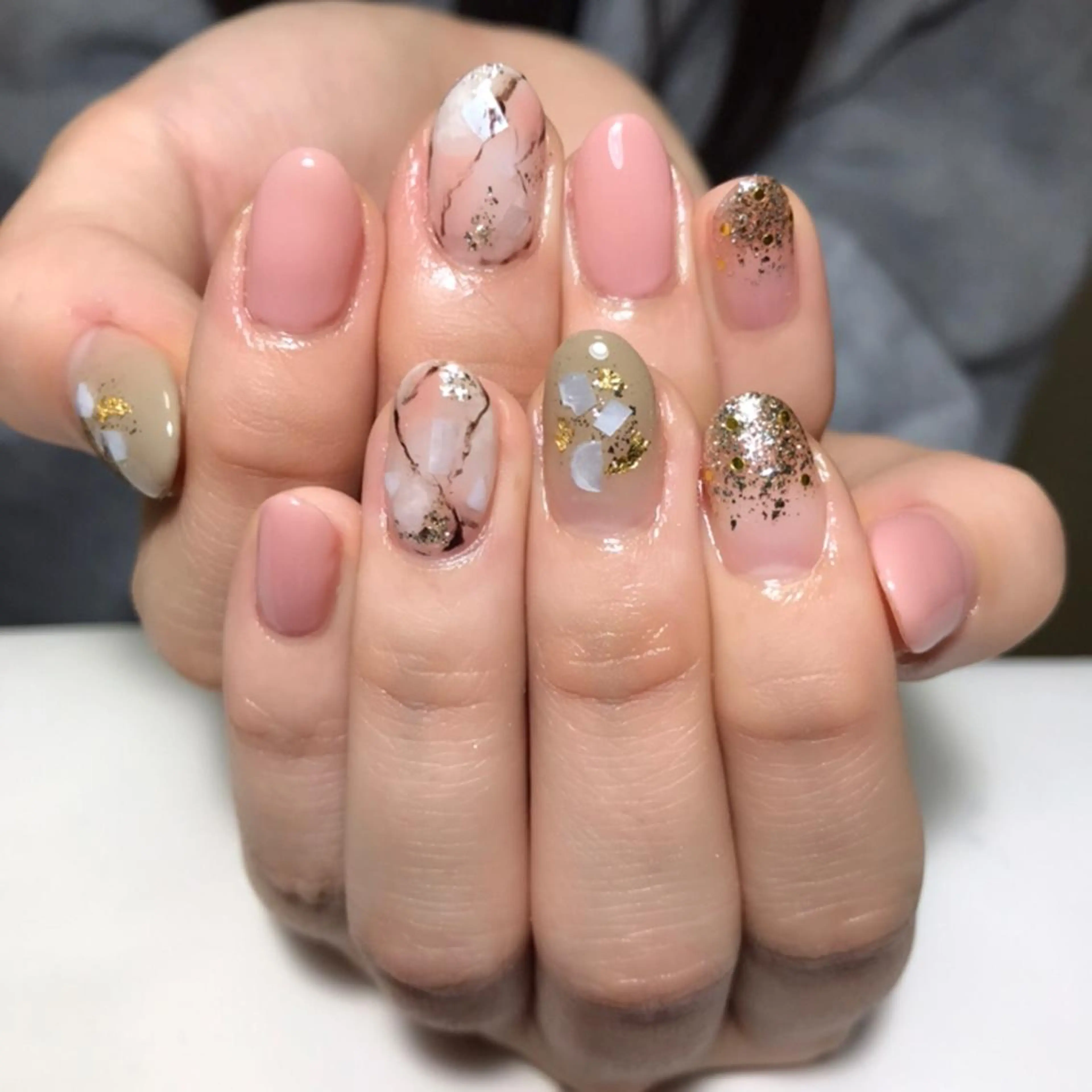 ネイル ニュアンスネイル RireOne ~リルワン~のネイルデザイン