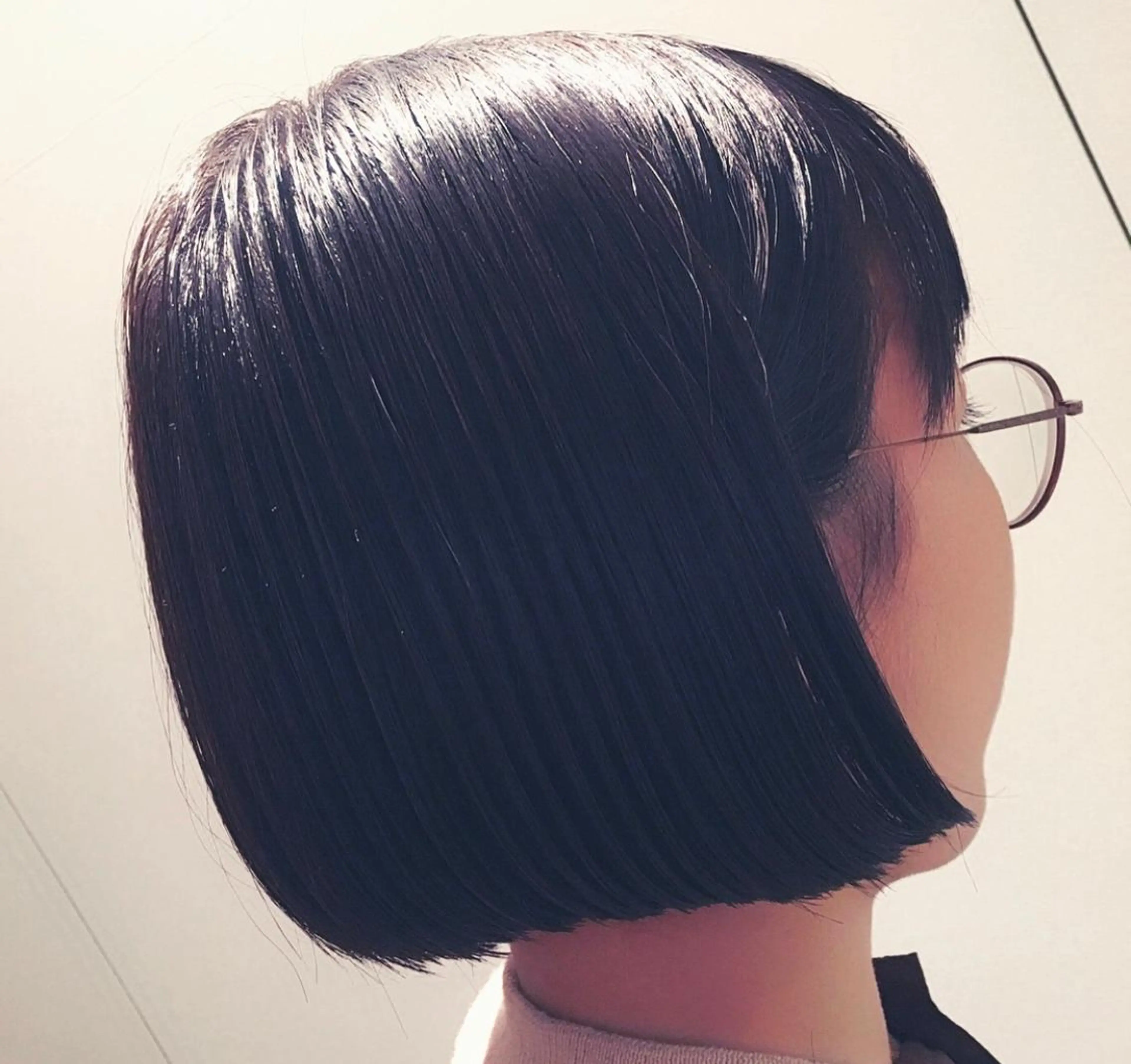 ショート カラー 切りっぱなしボブ ボブ ブリーチ👩‍🦳/ ‪✂︎MANAMIのヘアスタイル