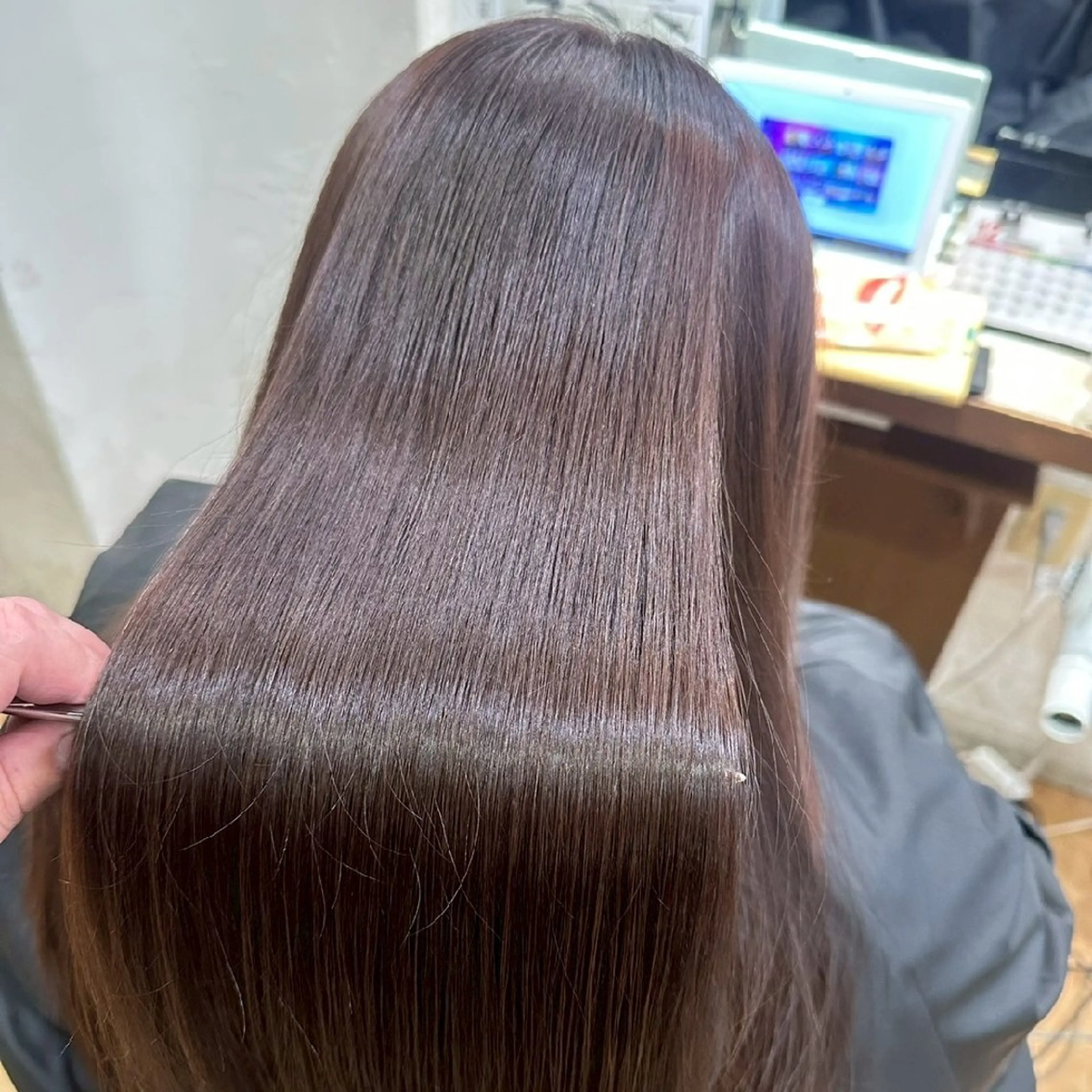 カラー 無料モデル募集中🫧 田村 羽夏のヘアスタイル