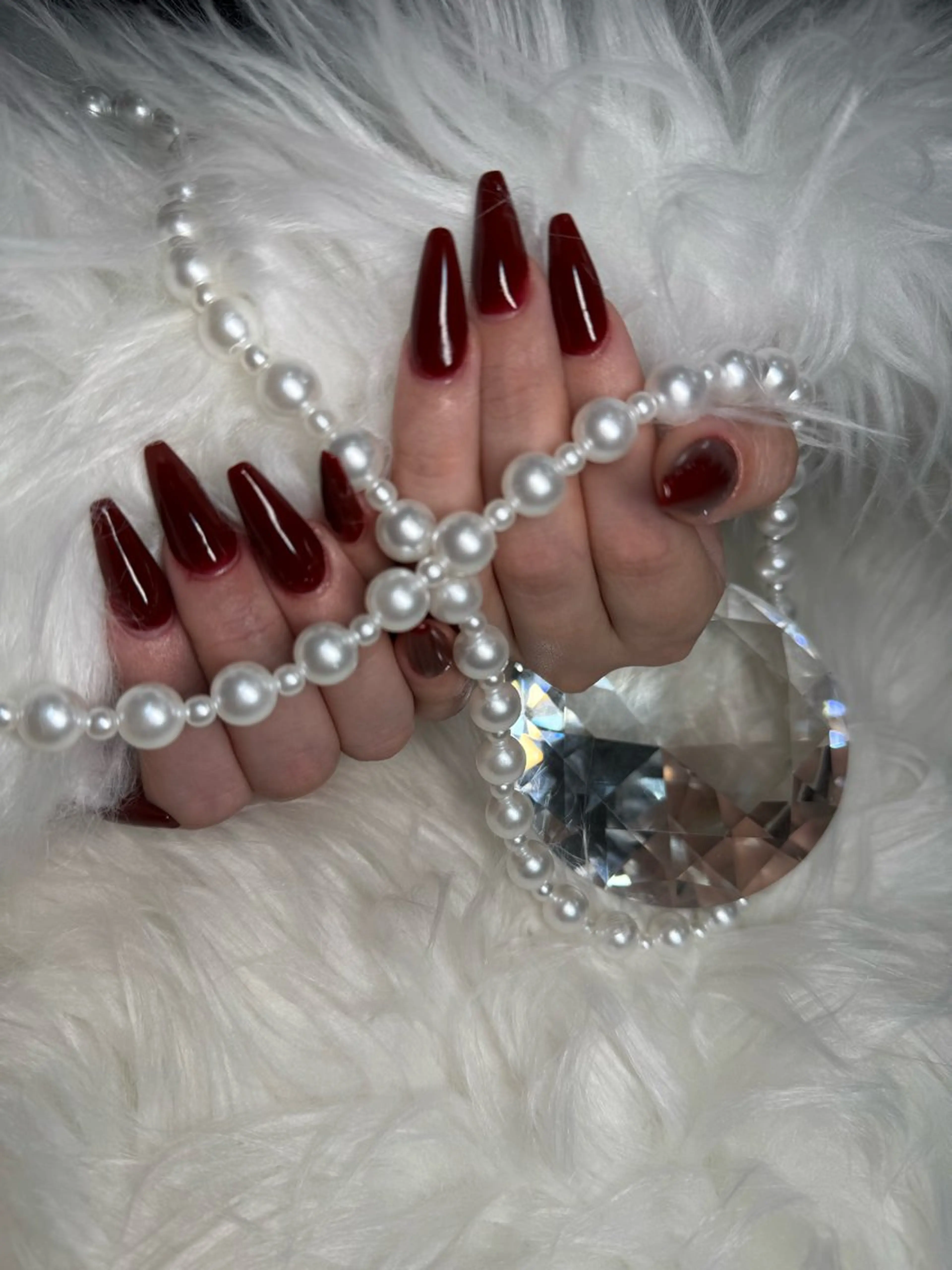 オフ込みワンカラー･ラメグラスカルプの写真