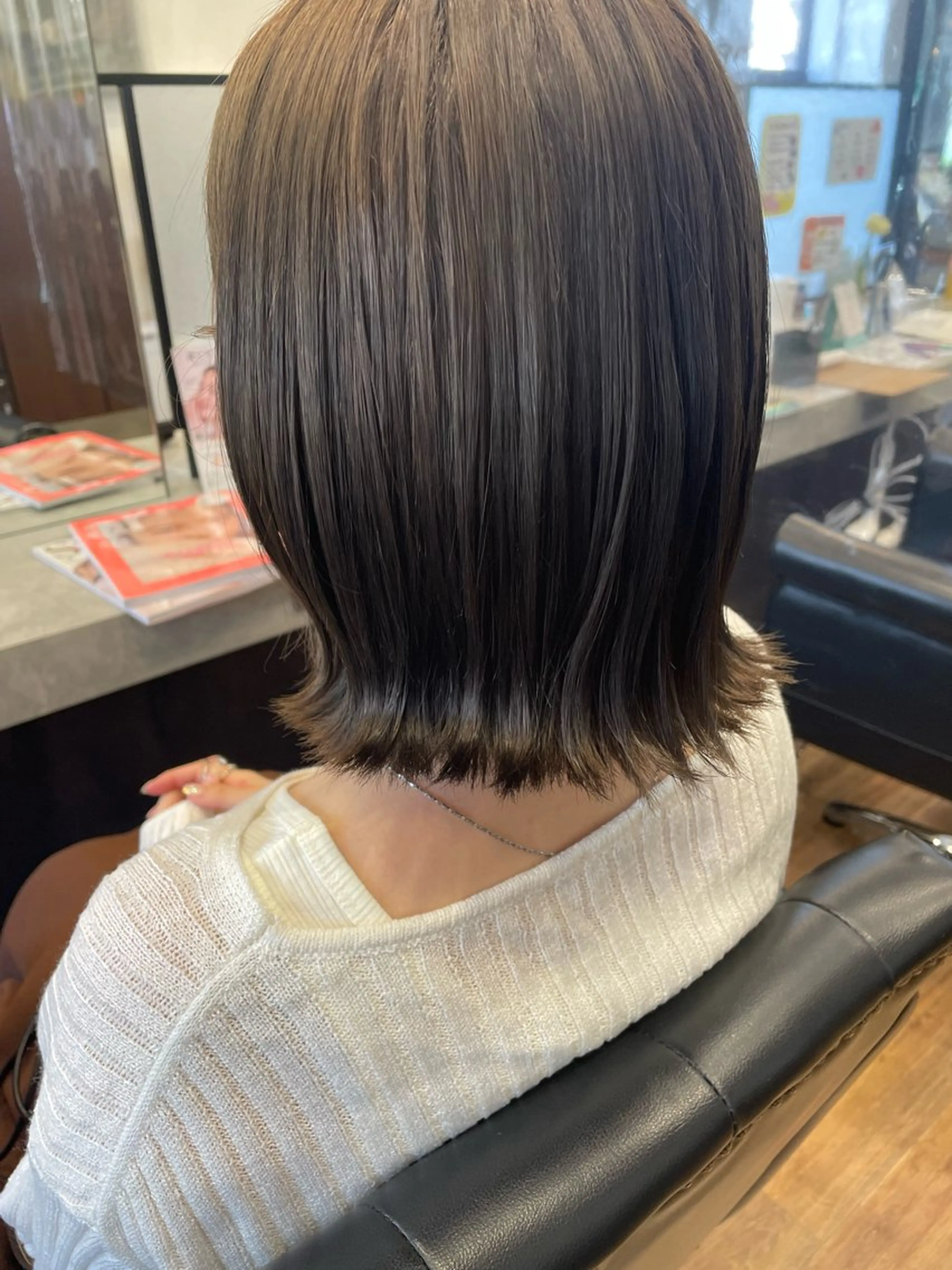 カラー＋ケラスターゼトリートメント＋まつ毛パーマ🎀カラーとまつ毛パーマが一緒に出来て時短✨で可愛く🪄の写真