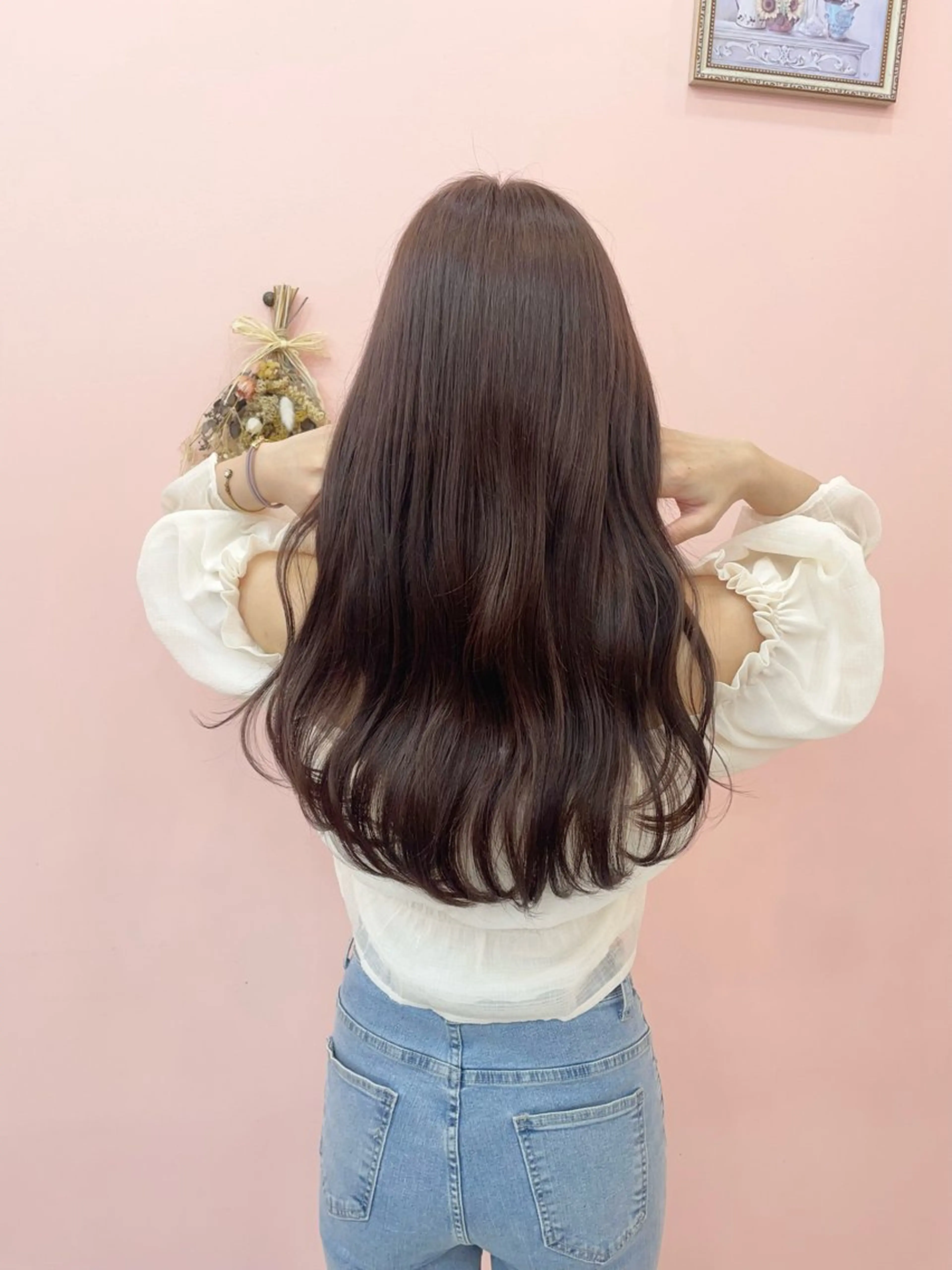 カット&プレミアムケアカラー&トリートメントの写真