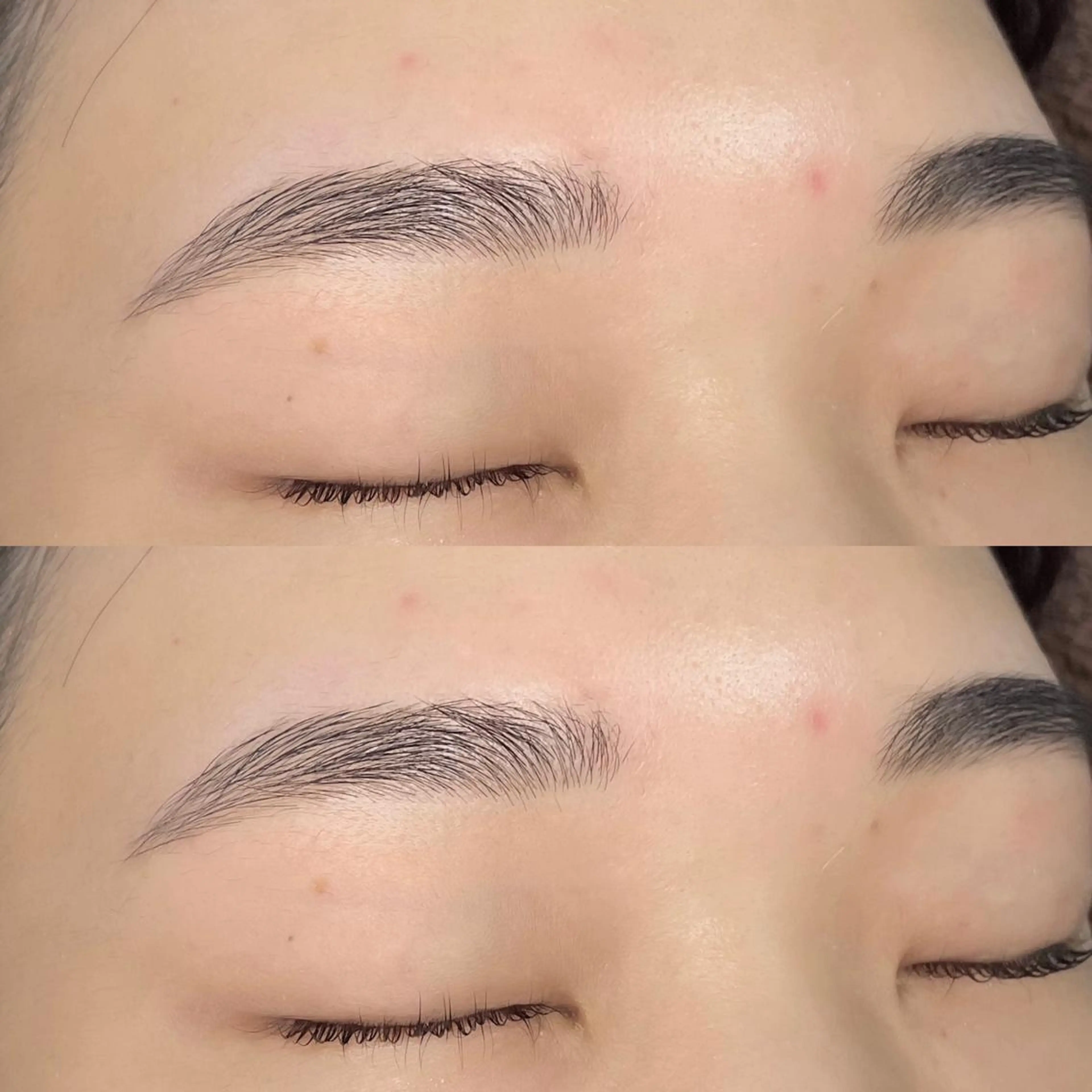 アイブロウ 眉毛ワックス脱毛 REAM organic beauty所属・REAM eyelashのマツエク・マツパデザイン