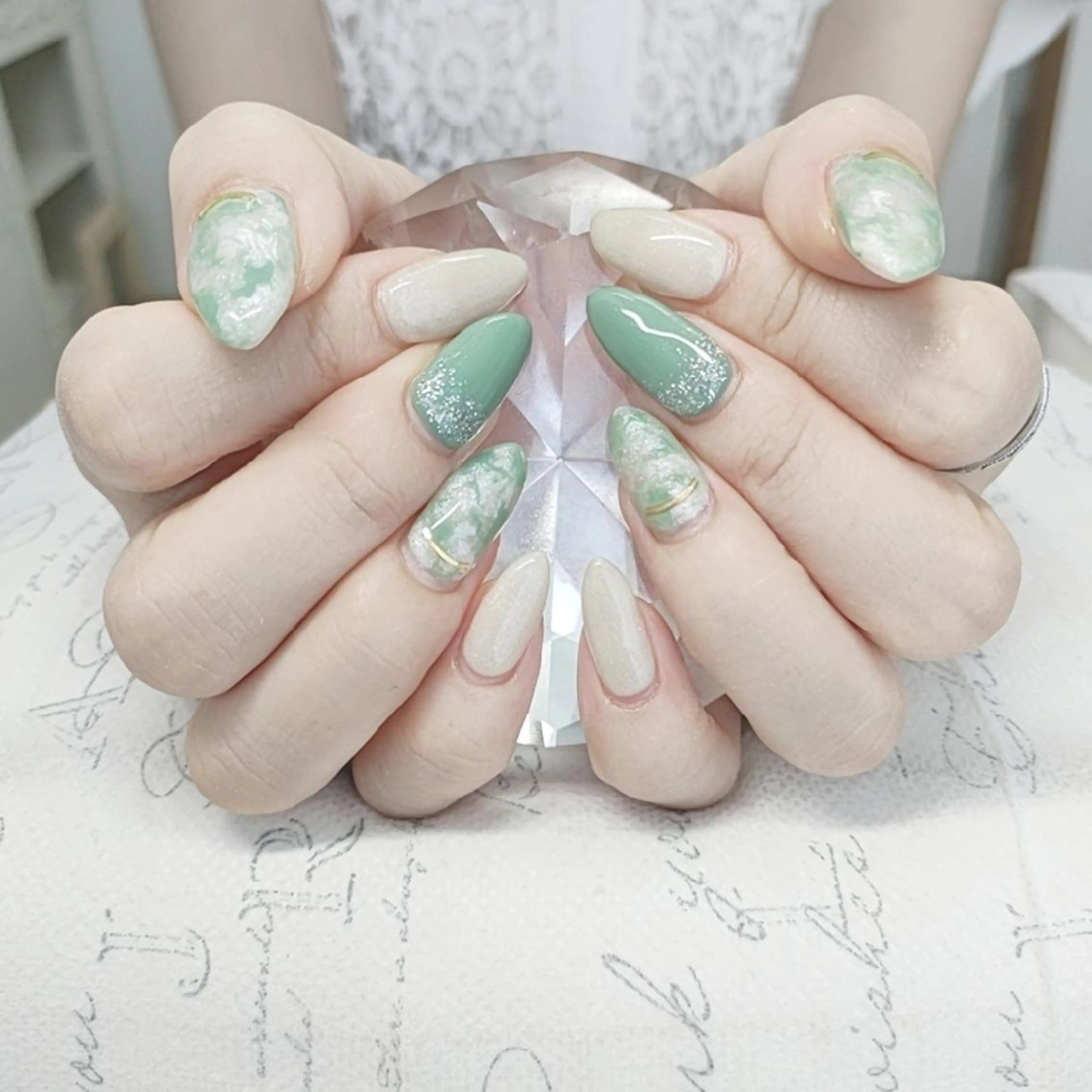 ネイル Nail Salon   AO✳Emiのネイルデザイン