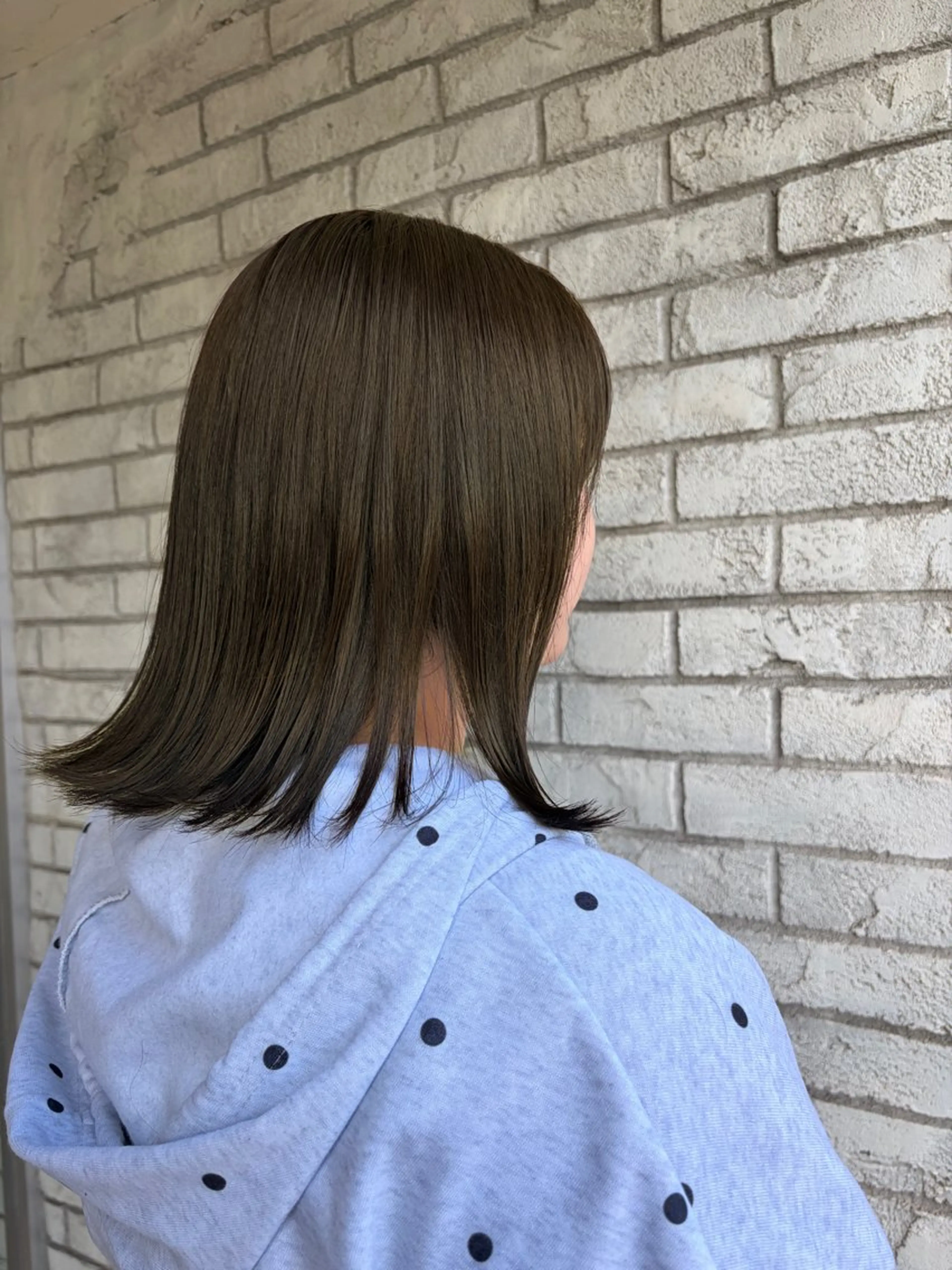 カラー はらだ まおのヘアスタイル